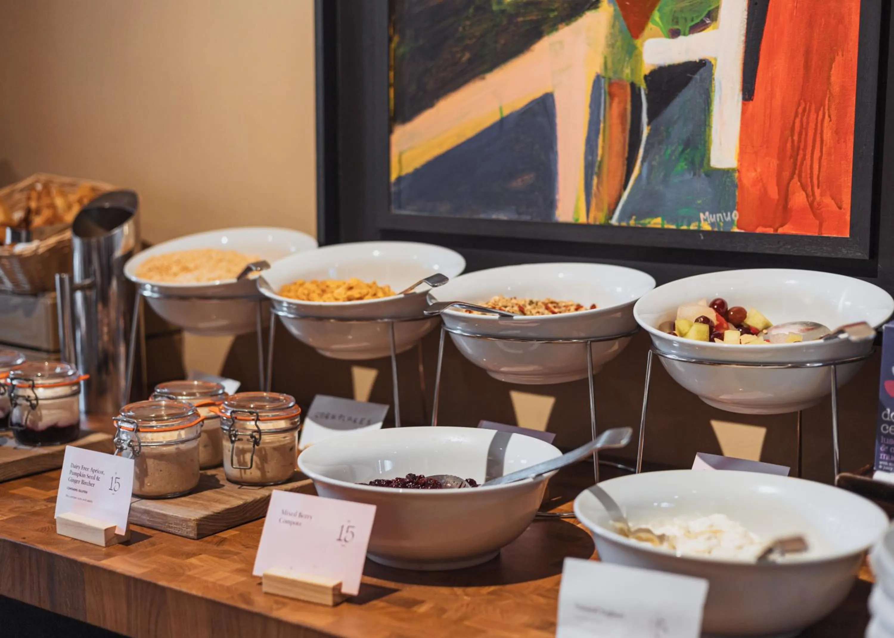 Food and drinks in No 15 by GuestHouse, Bath