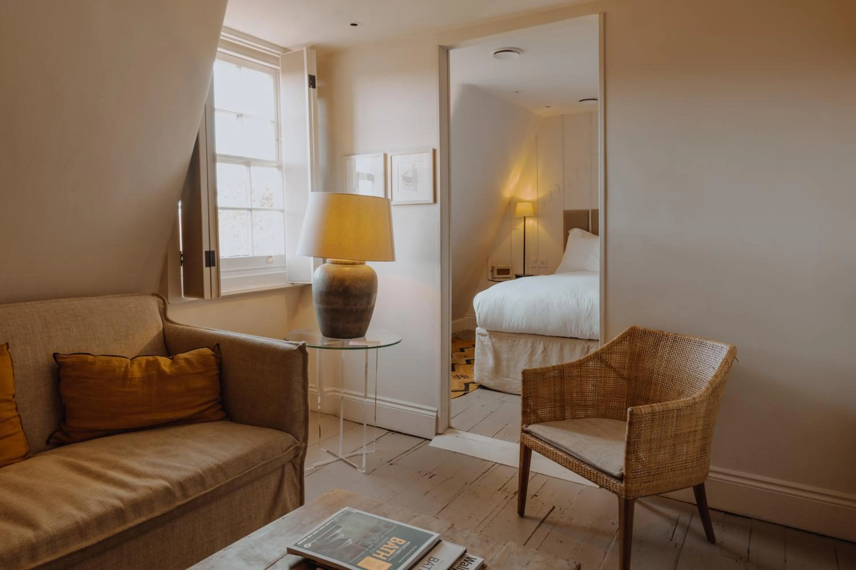 Seating area, Bed in No 15 by GuestHouse, Bath