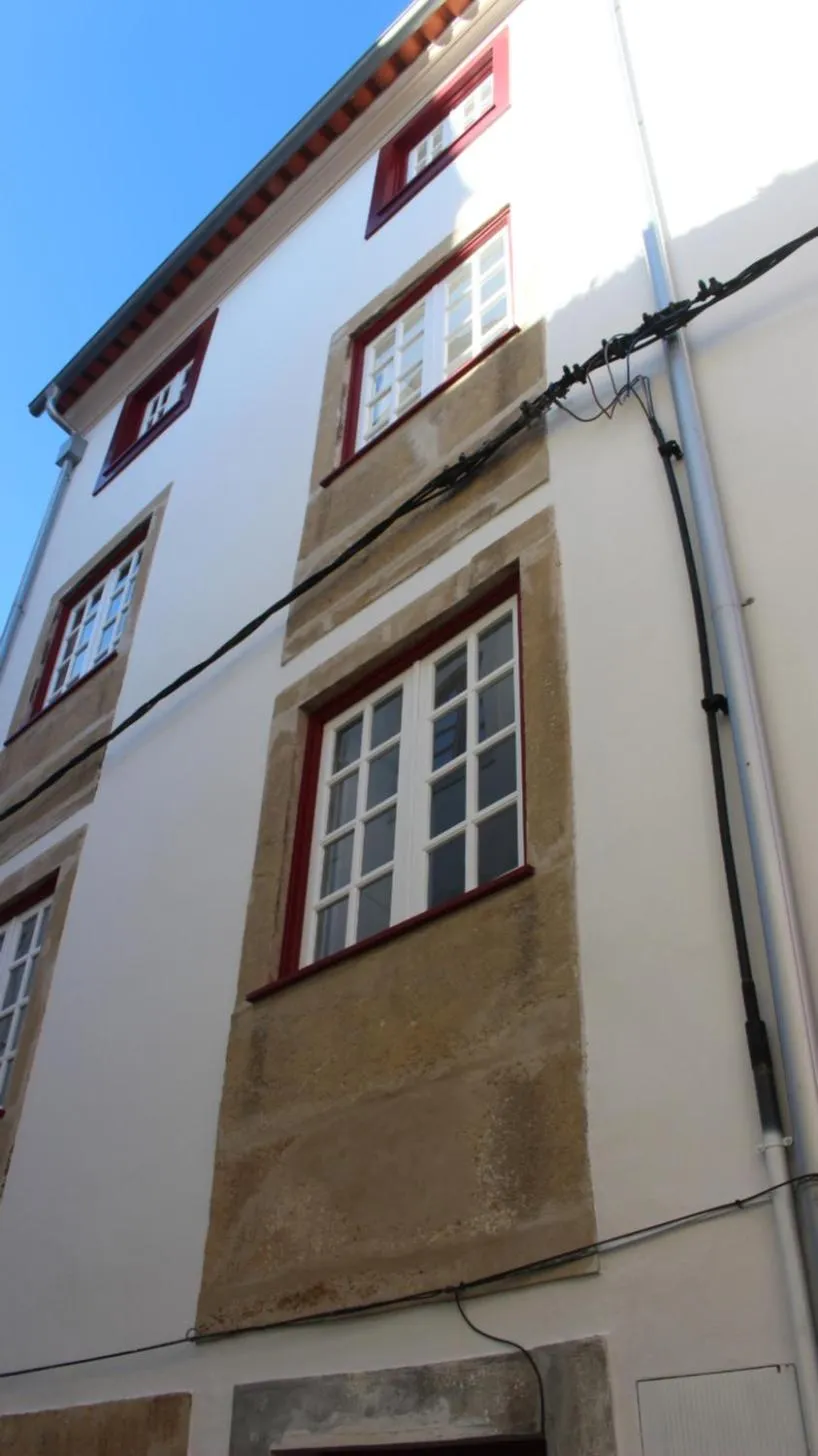Quiet street view in Casa do Museu