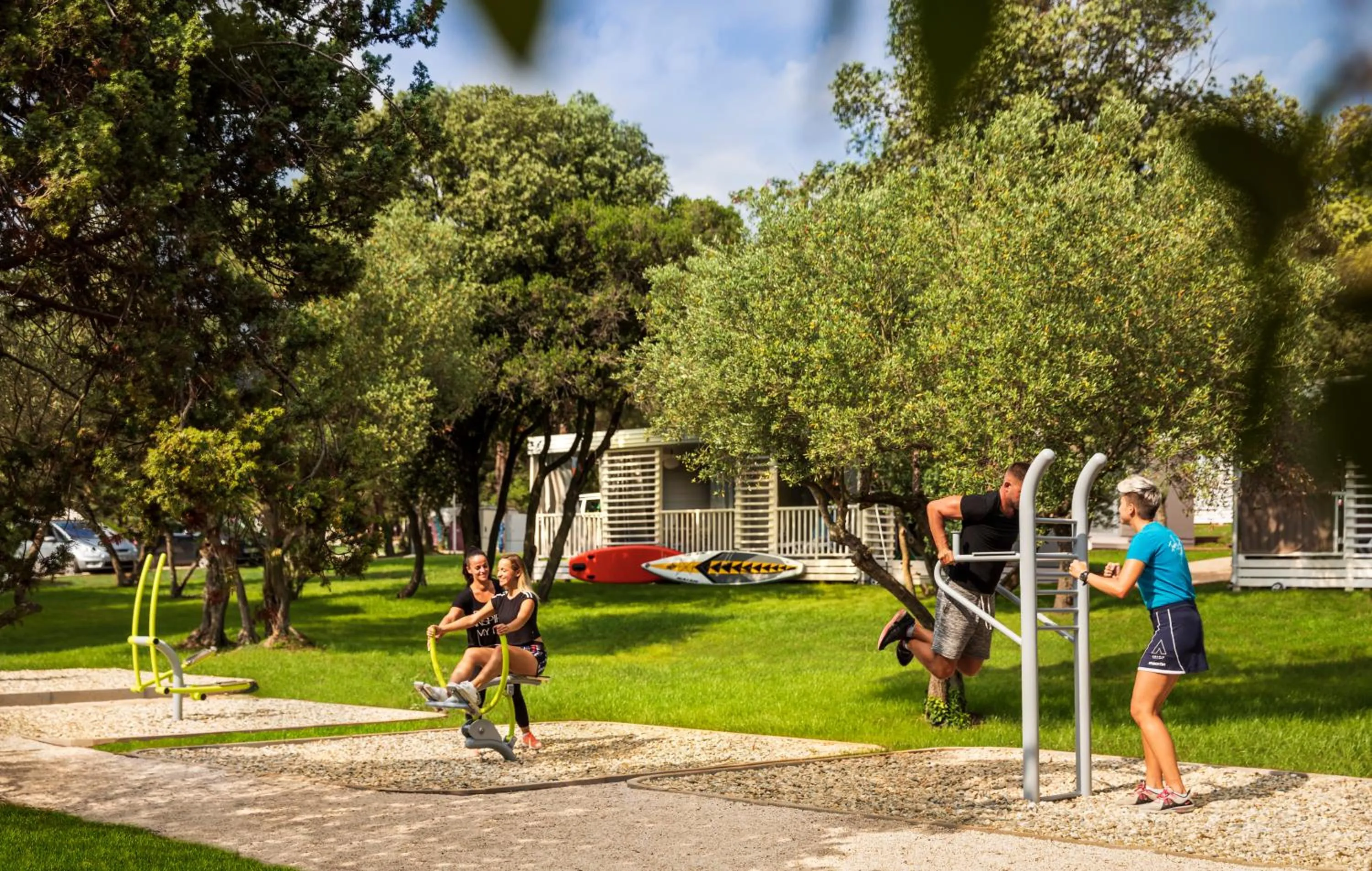 Fitness centre/facilities in Maistra Camping Amarin Pitches