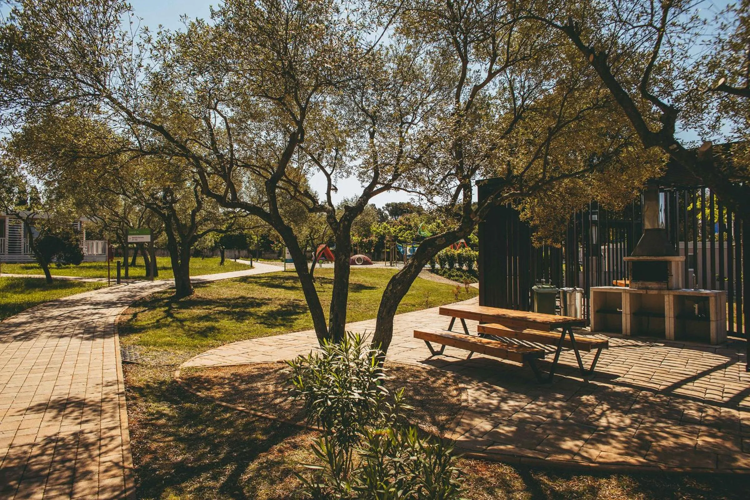 BBQ facilities in Maistra Camping Amarin Pitches