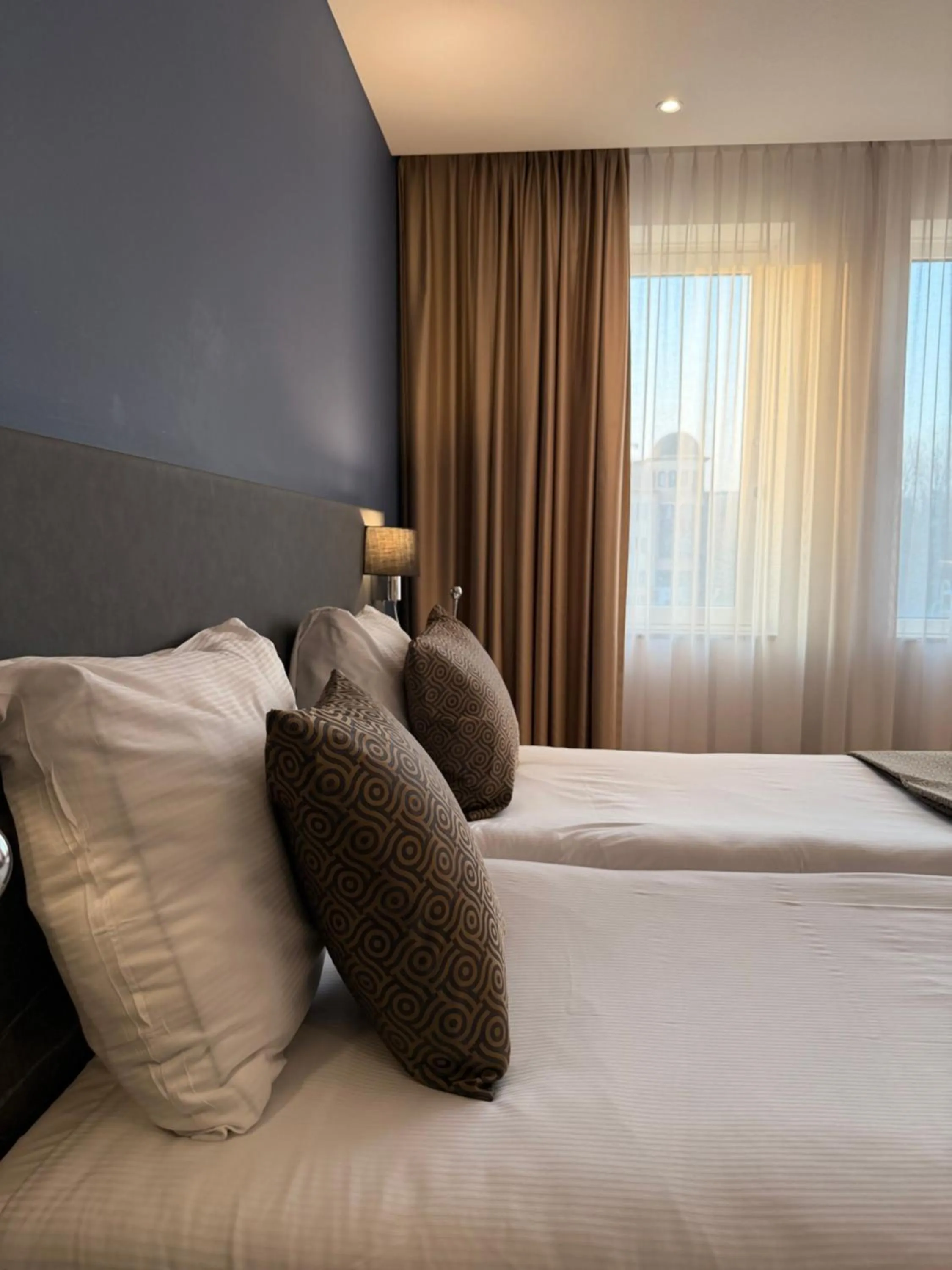 Bed in OZO Hotels Antares Amsterdam Schiphol Airport