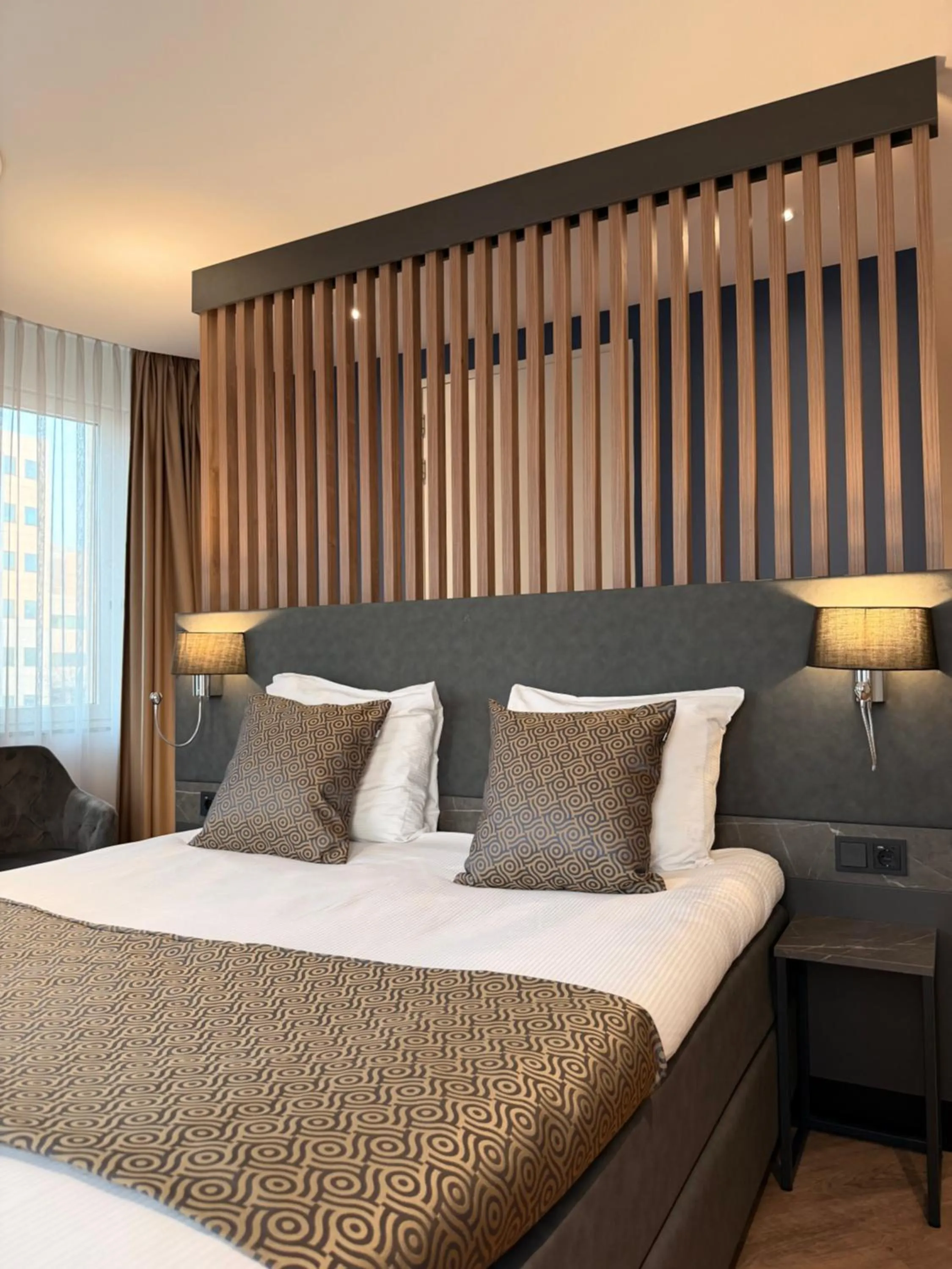 Bed in OZO Hotels Antares Amsterdam Schiphol Airport