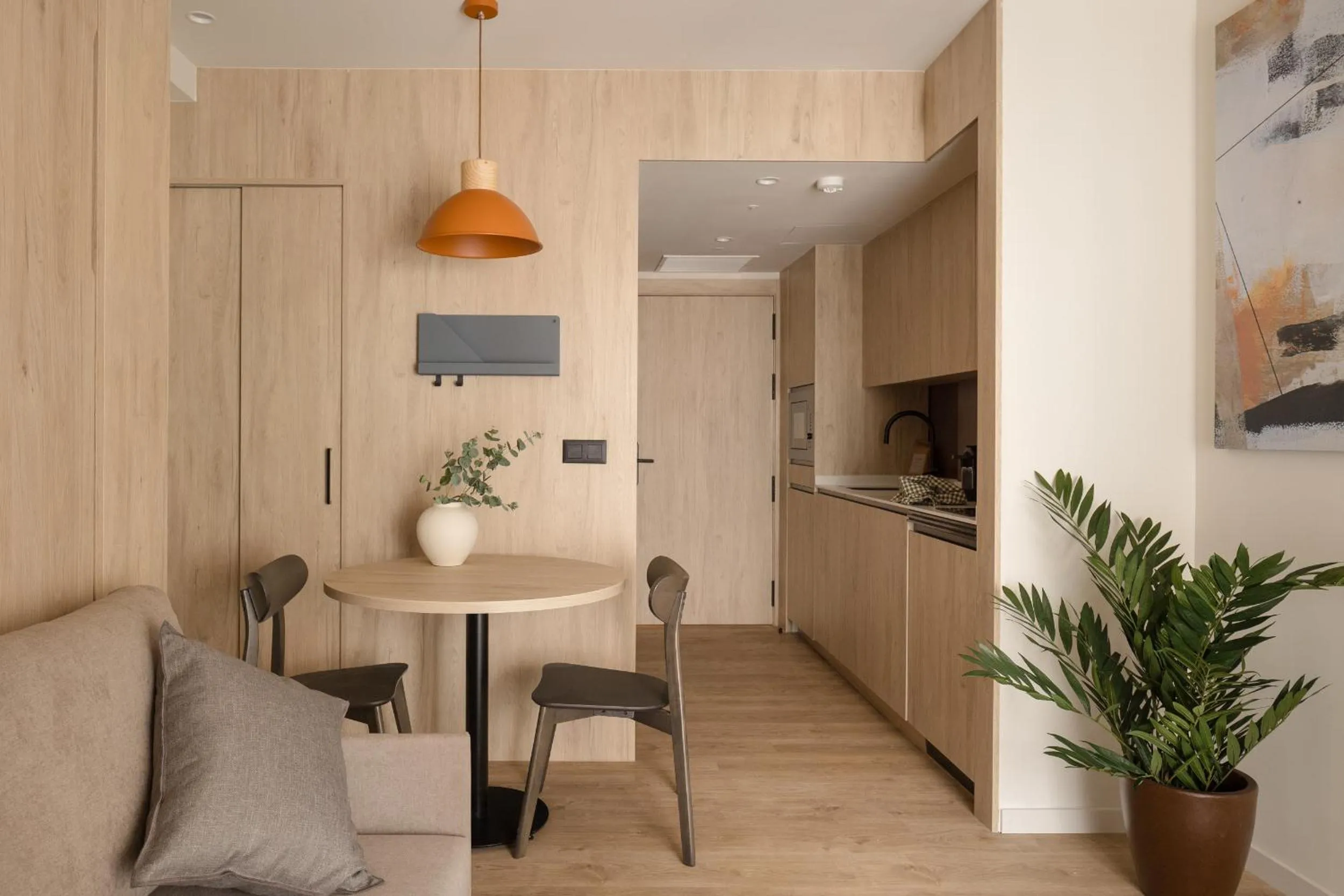 Kitchen or kitchenette in Líbere Bilbao Ledesma