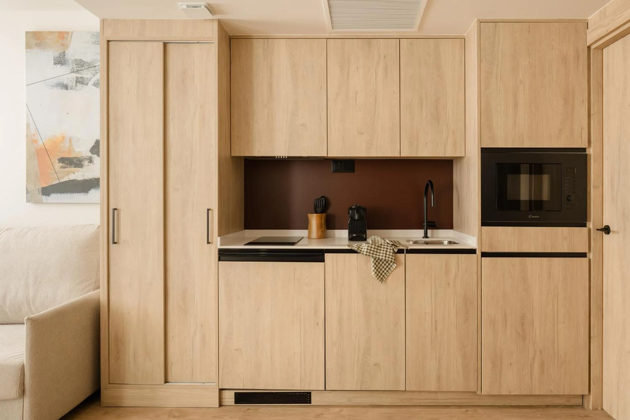 Kitchen or kitchenette in Líbere Bilbao Ledesma