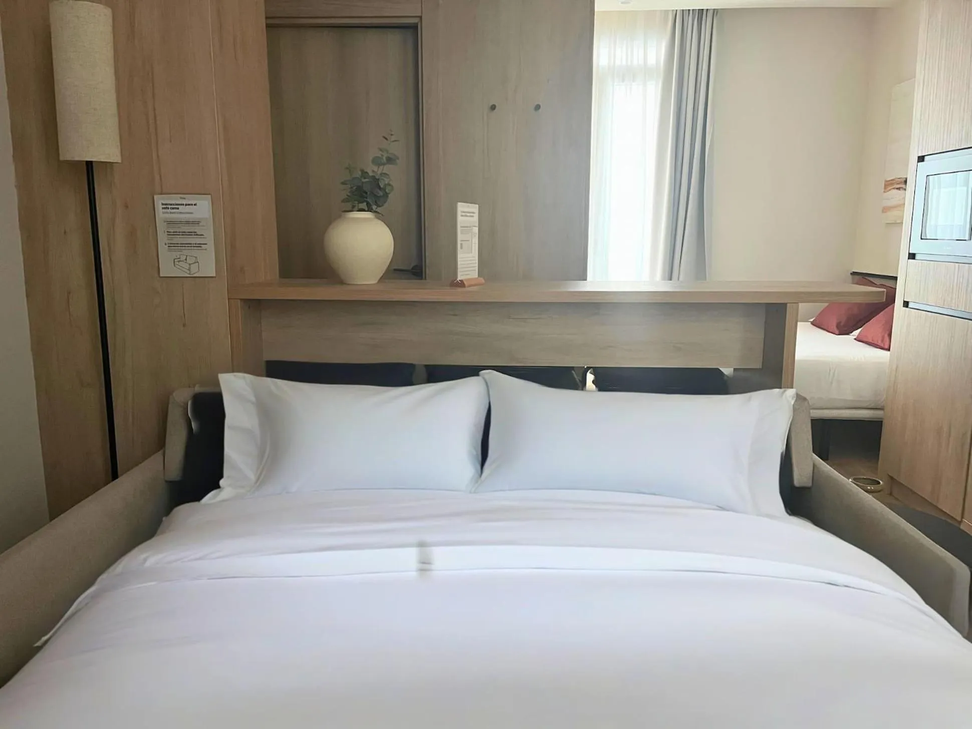 Bed in Líbere Bilbao Ledesma