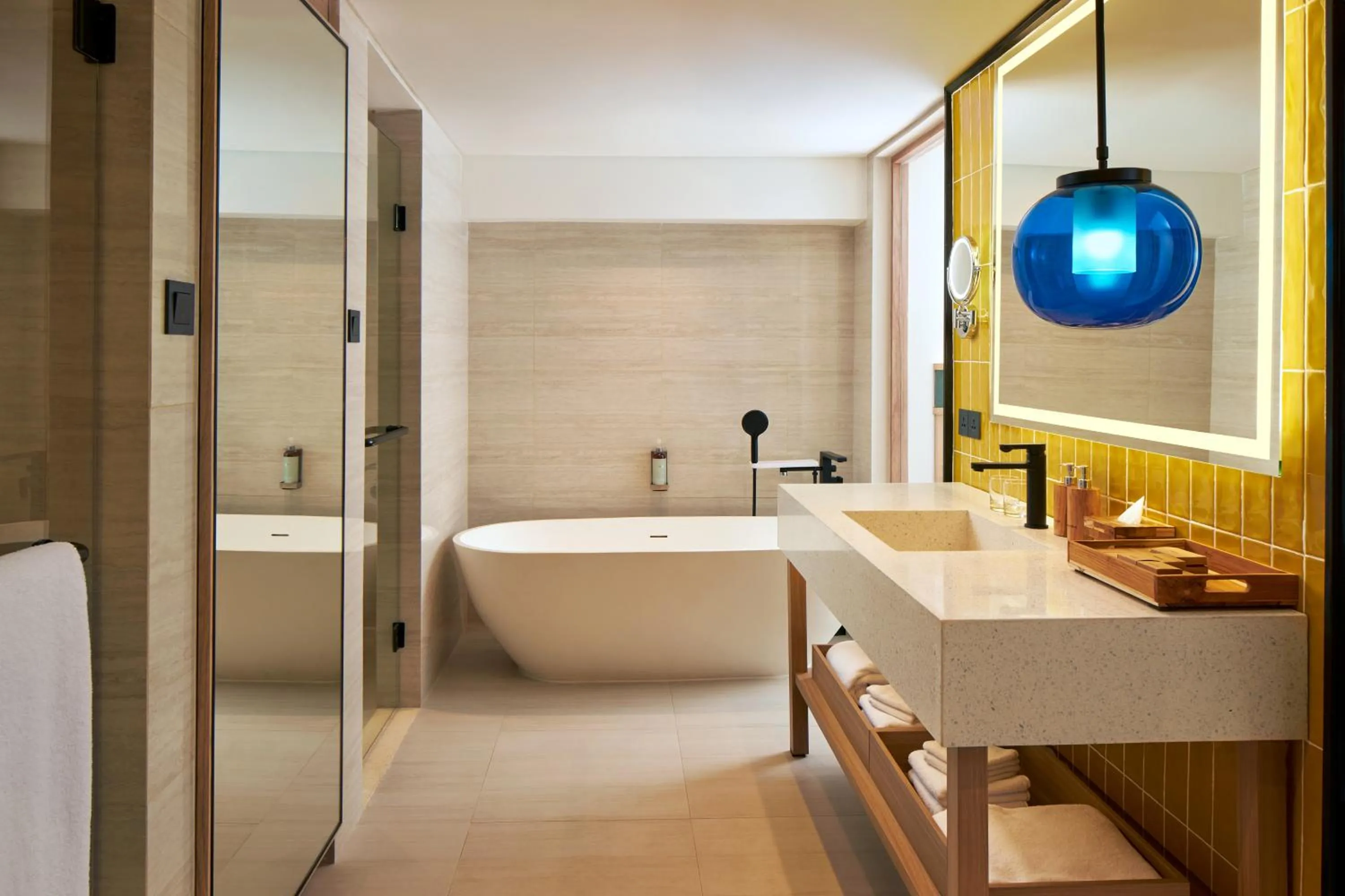 Bathroom in voco Bali Seminyak by IHG