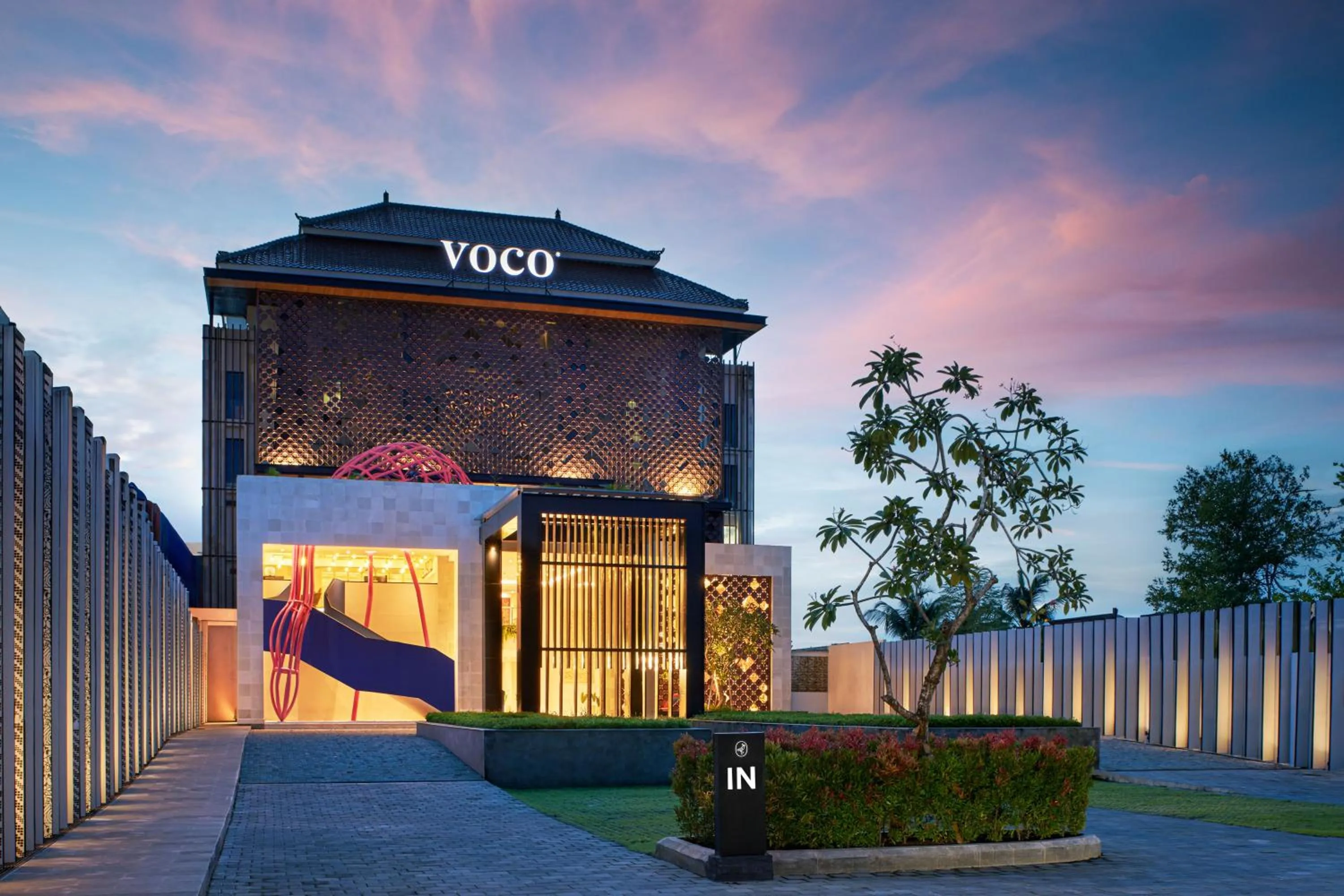 Property building in voco Bali Seminyak by IHG