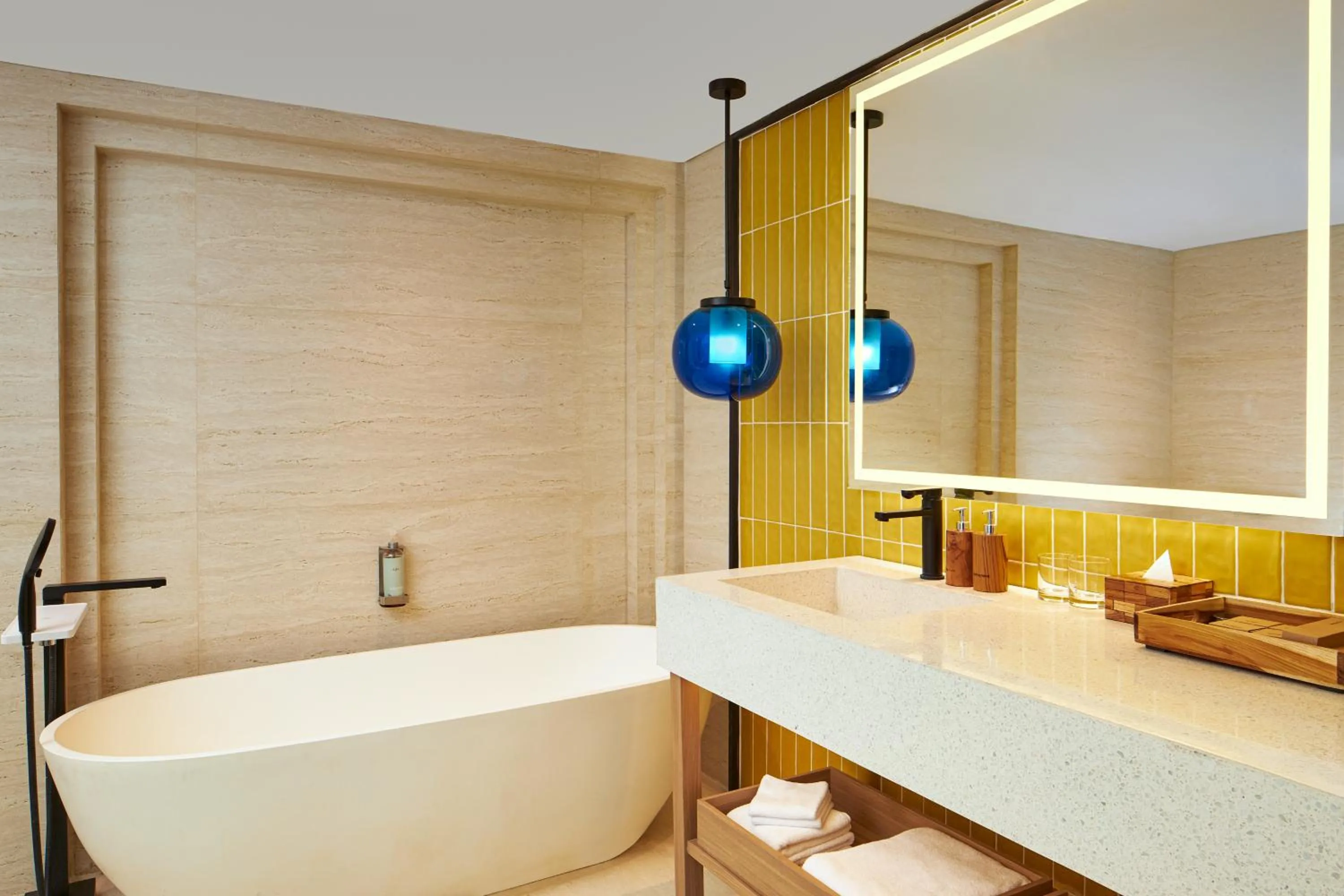 Bathroom in voco Bali Seminyak by IHG