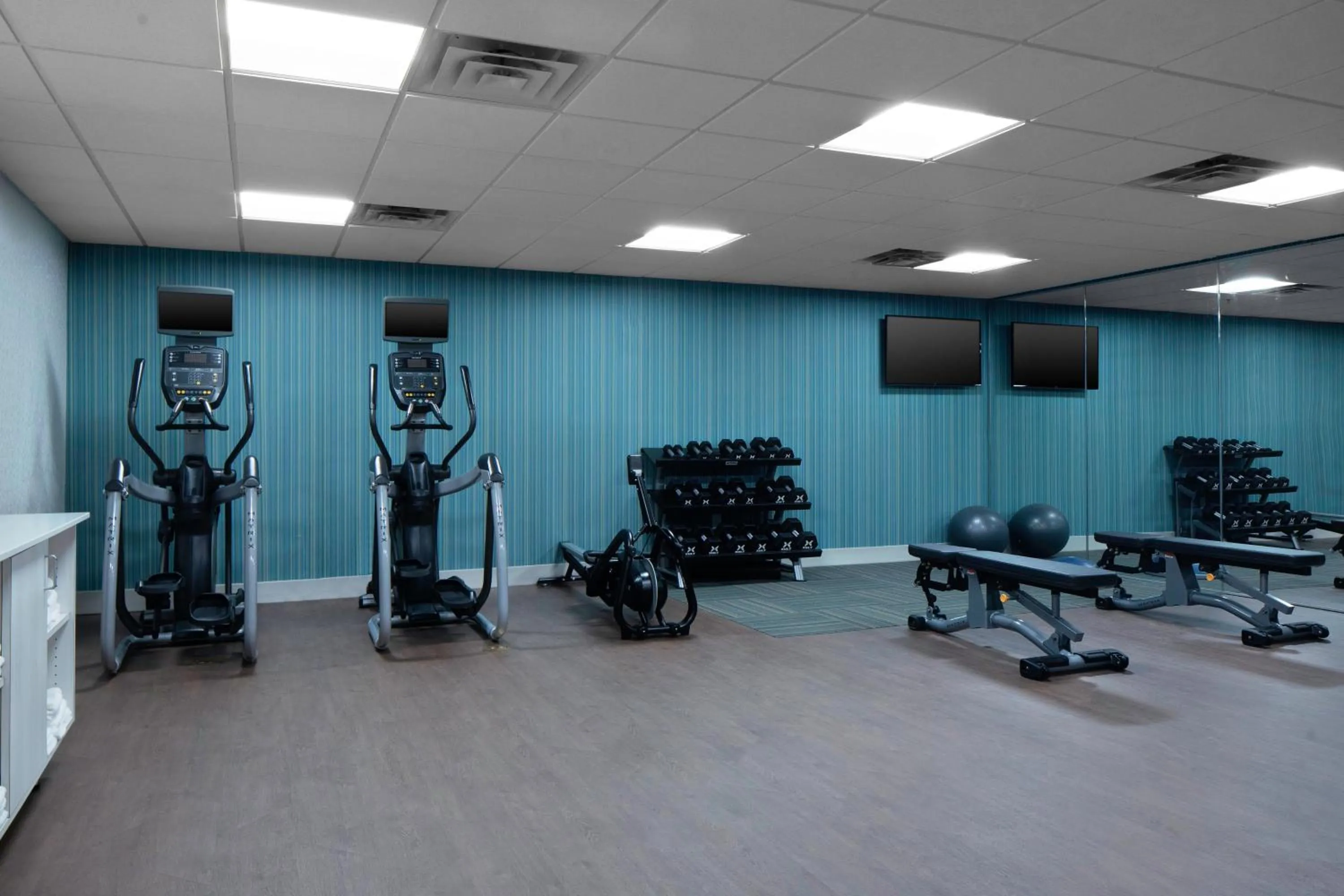 Fitness centre/facilities in Holiday Inn Express & Suites Griffin