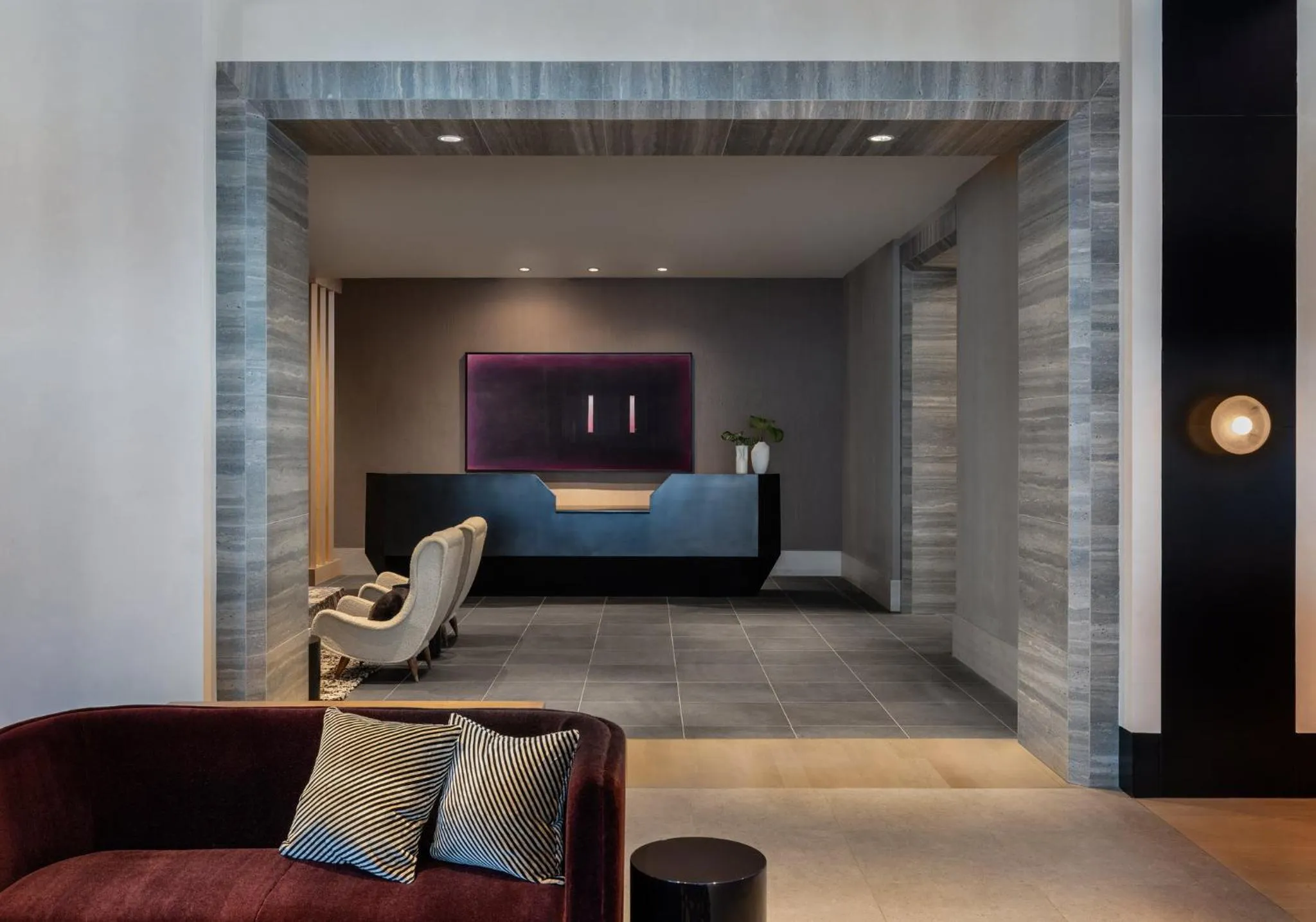 Property building, Bed in Kimpton Claret Hotel by IHG