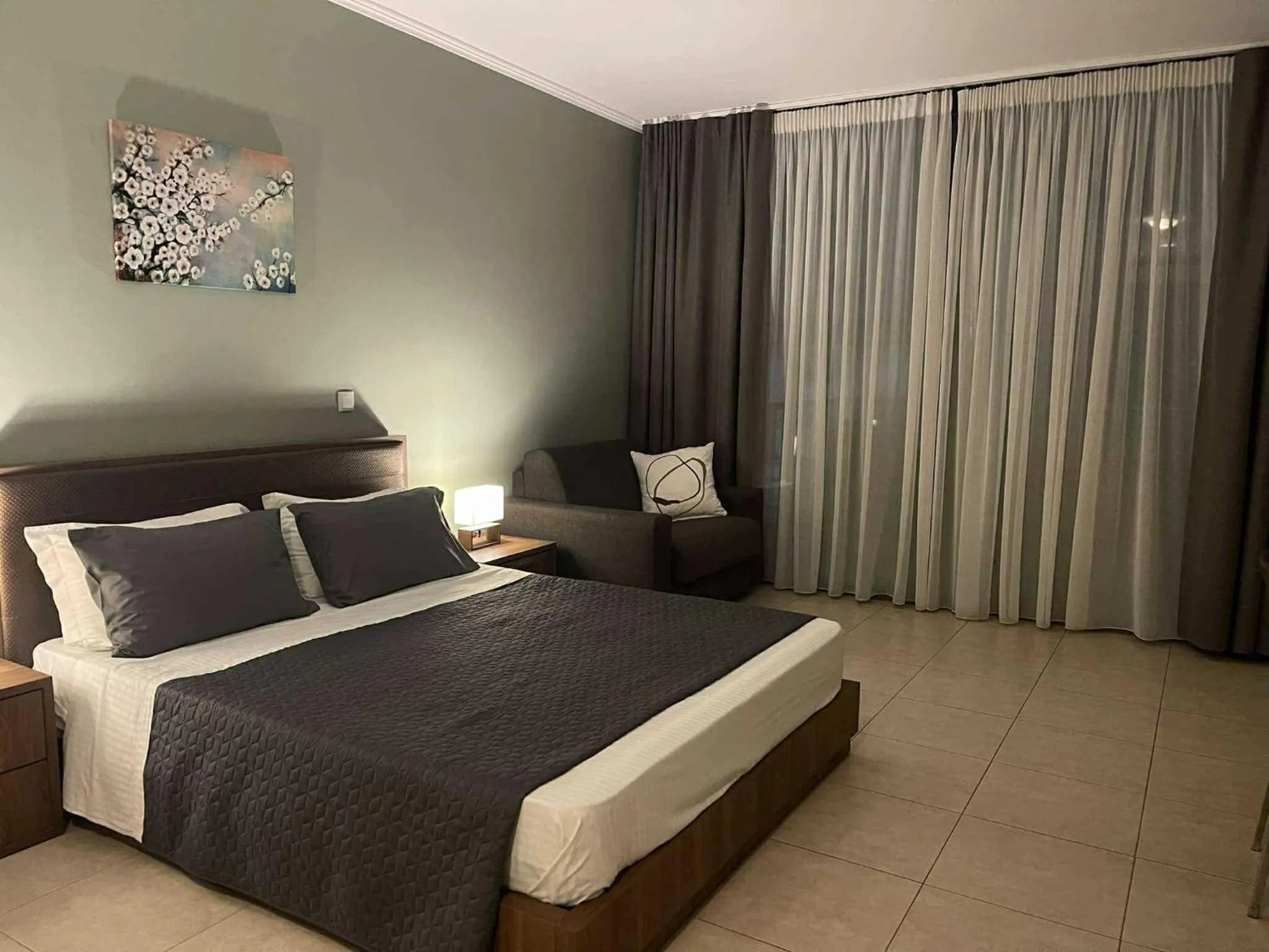 Bed in Centrum Rooms