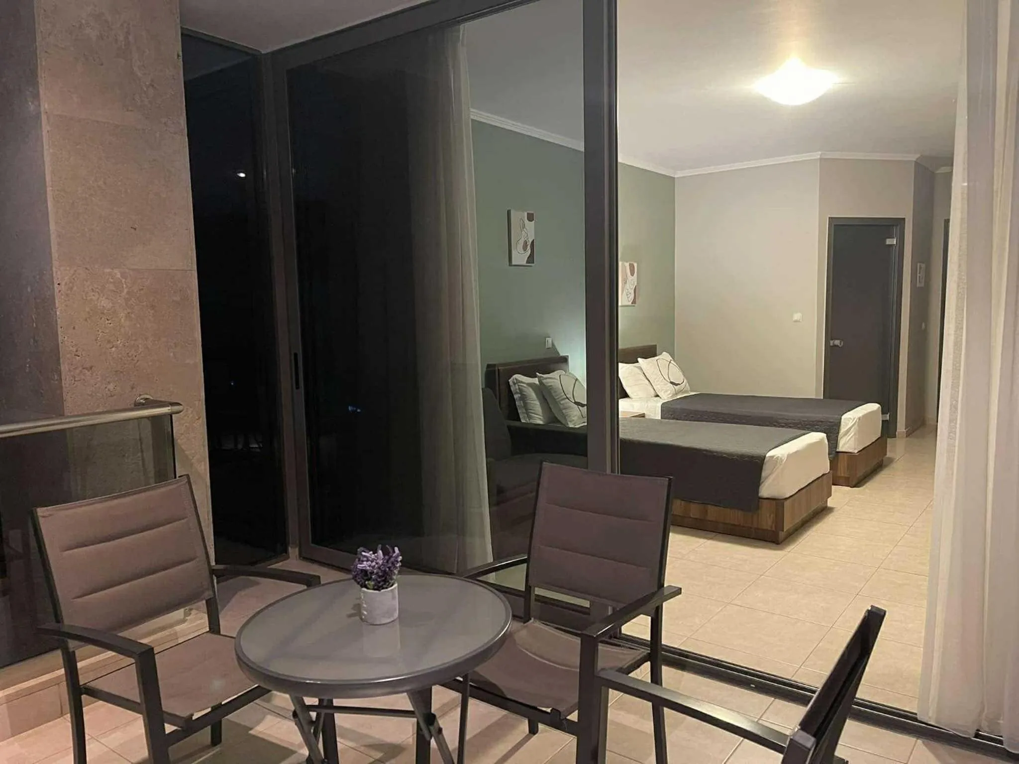 Bed in Centrum Rooms