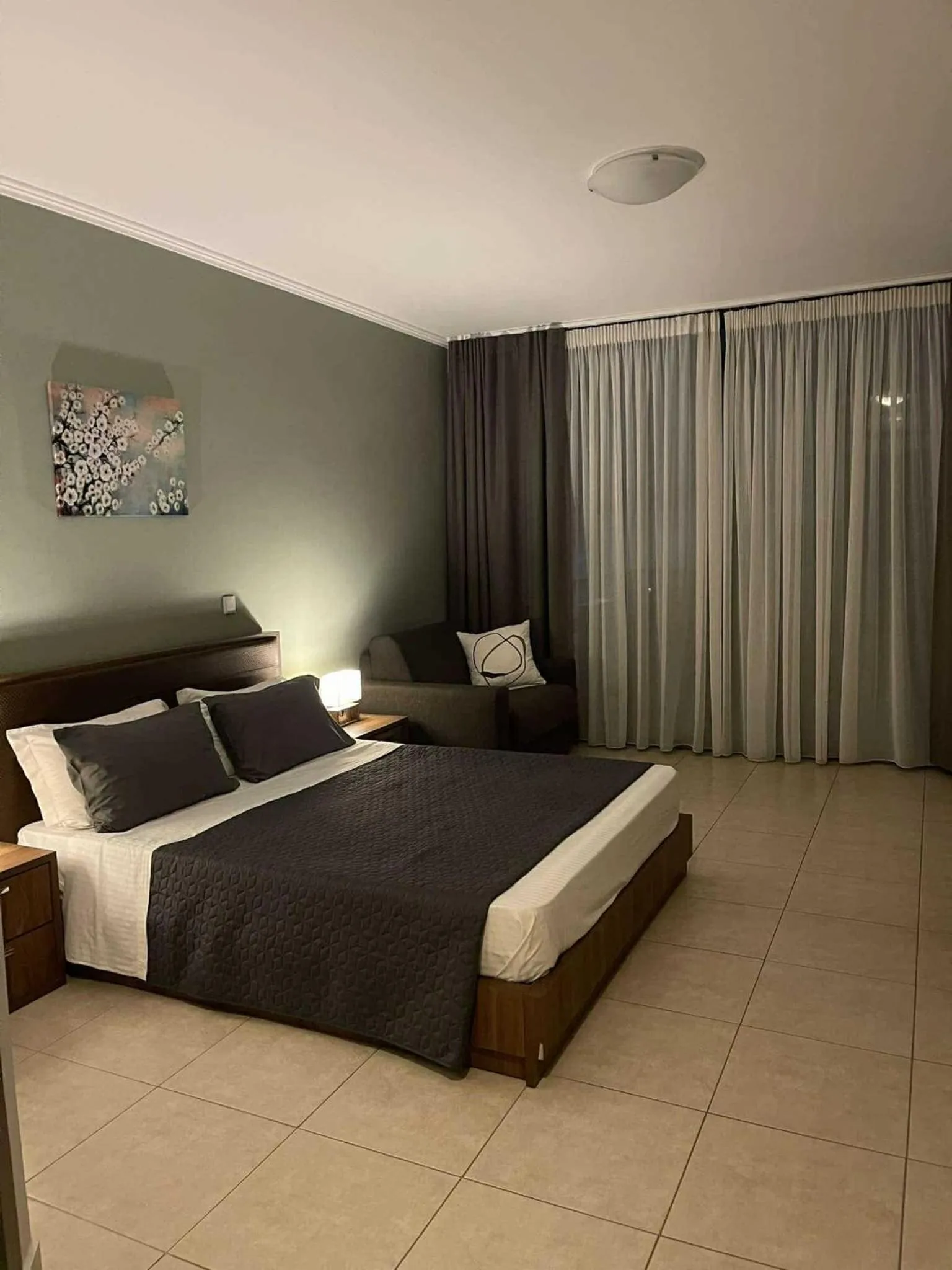 Bed in Centrum Rooms