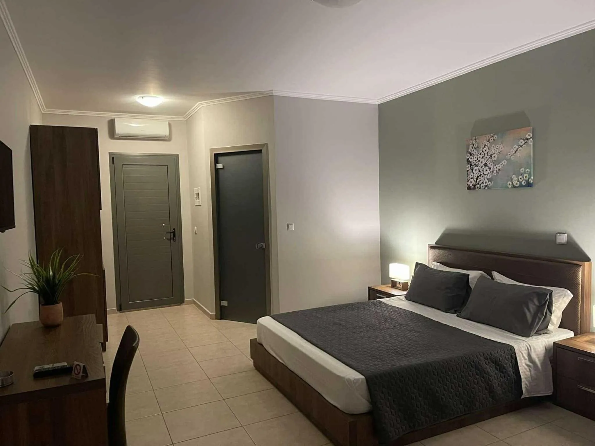 Bed in Centrum Rooms