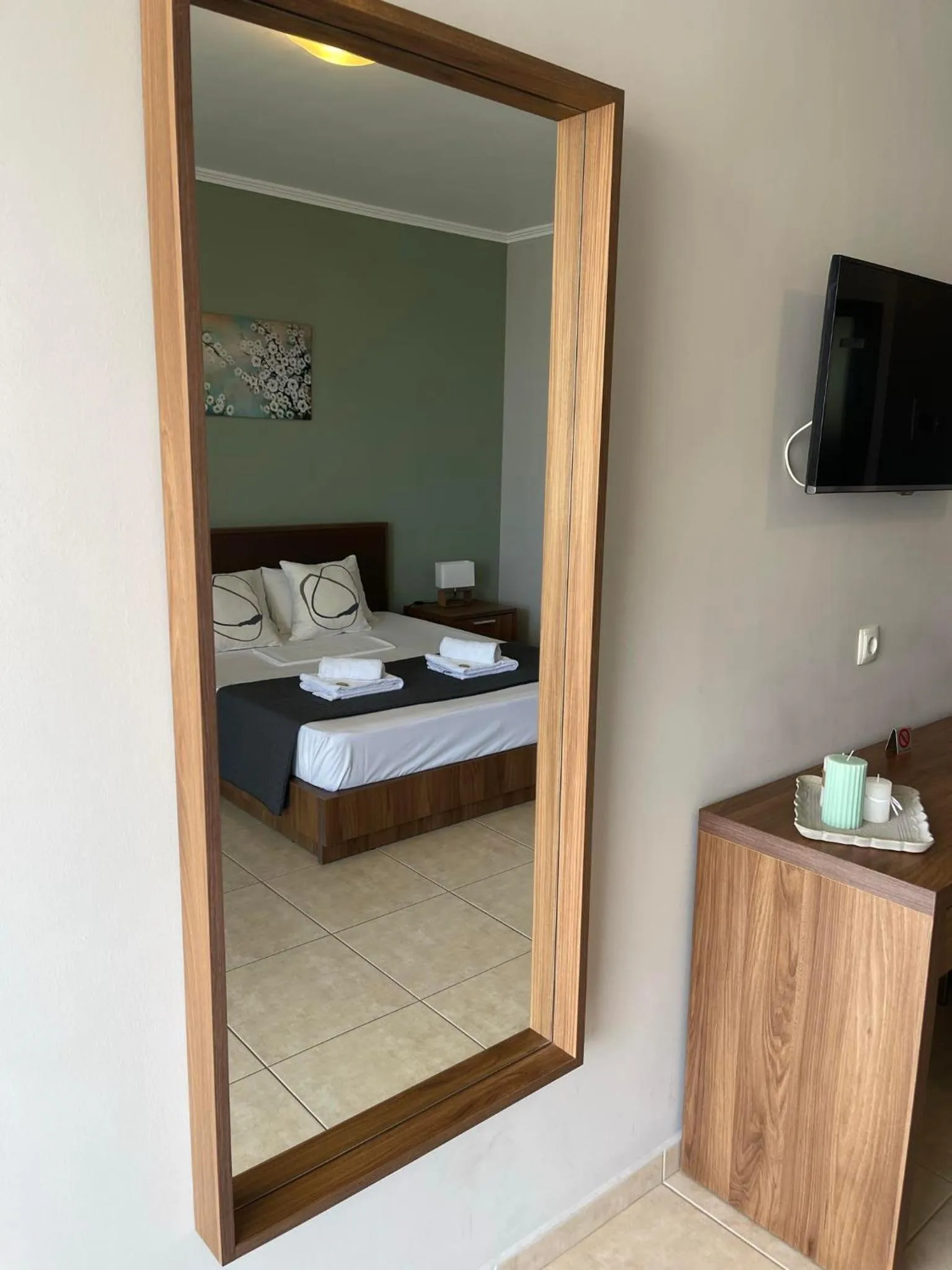 Bed in Centrum Rooms