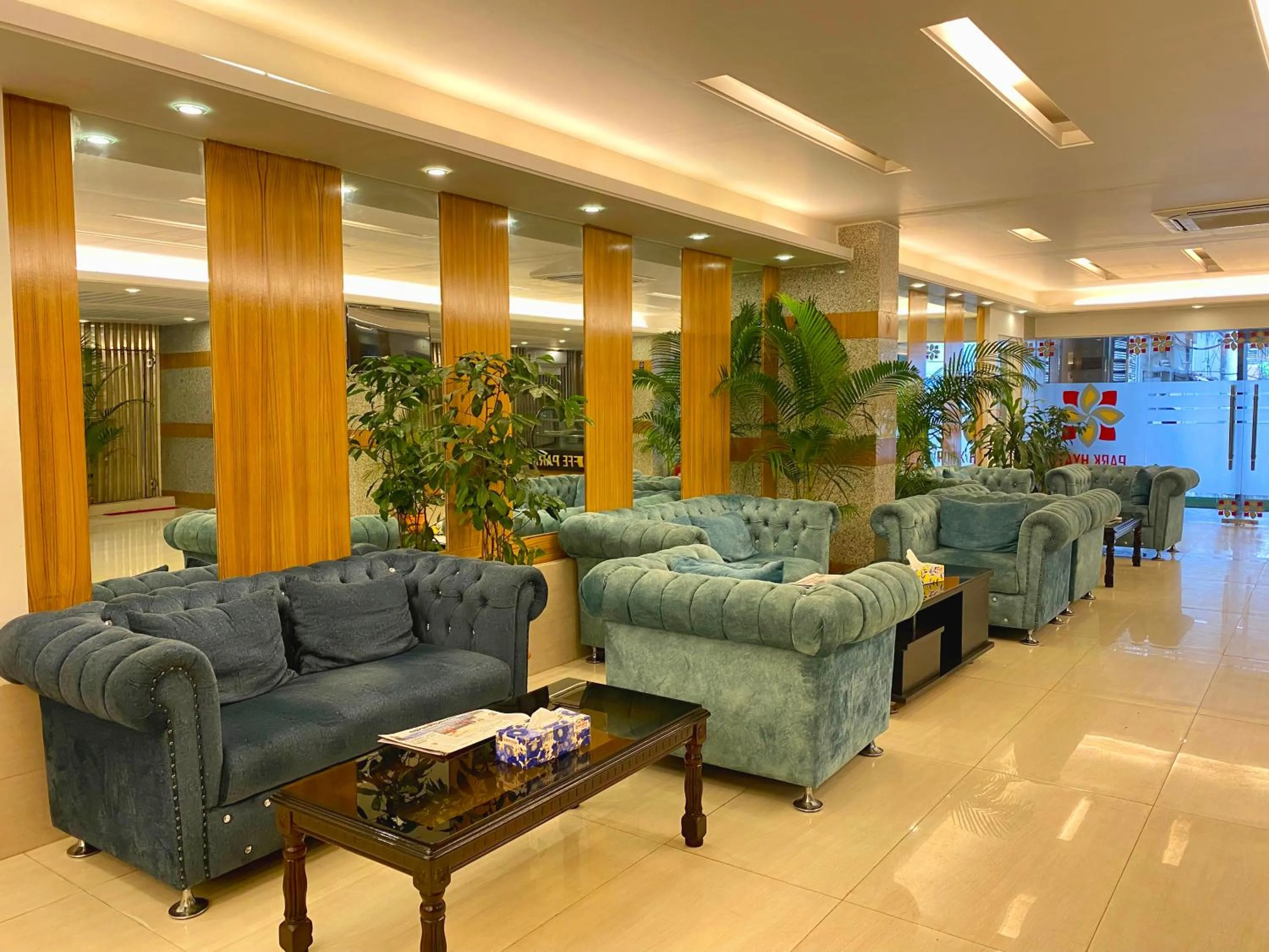 Seating area in Hotel Park Hyatt