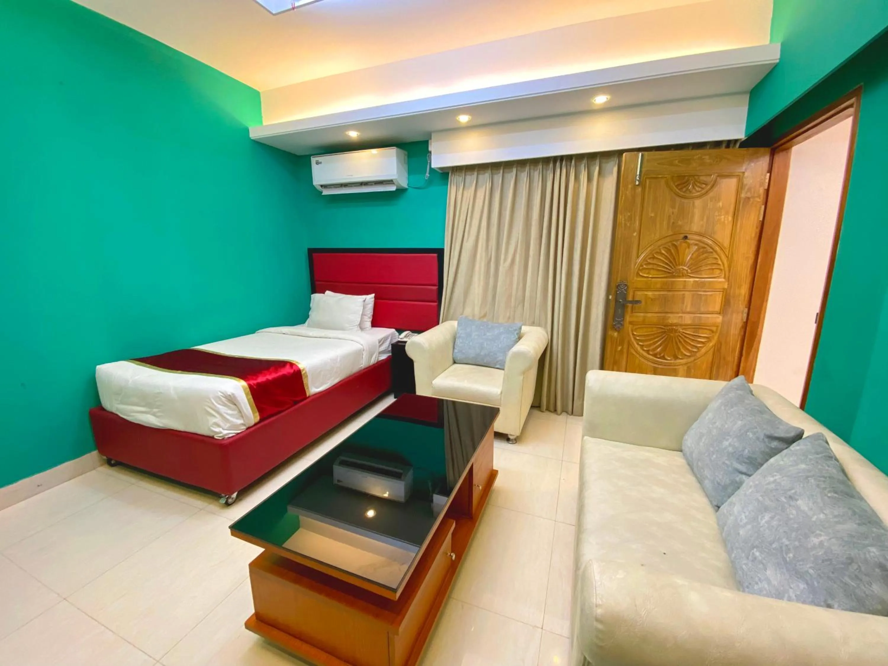 Bed in Hotel Park Hyatt