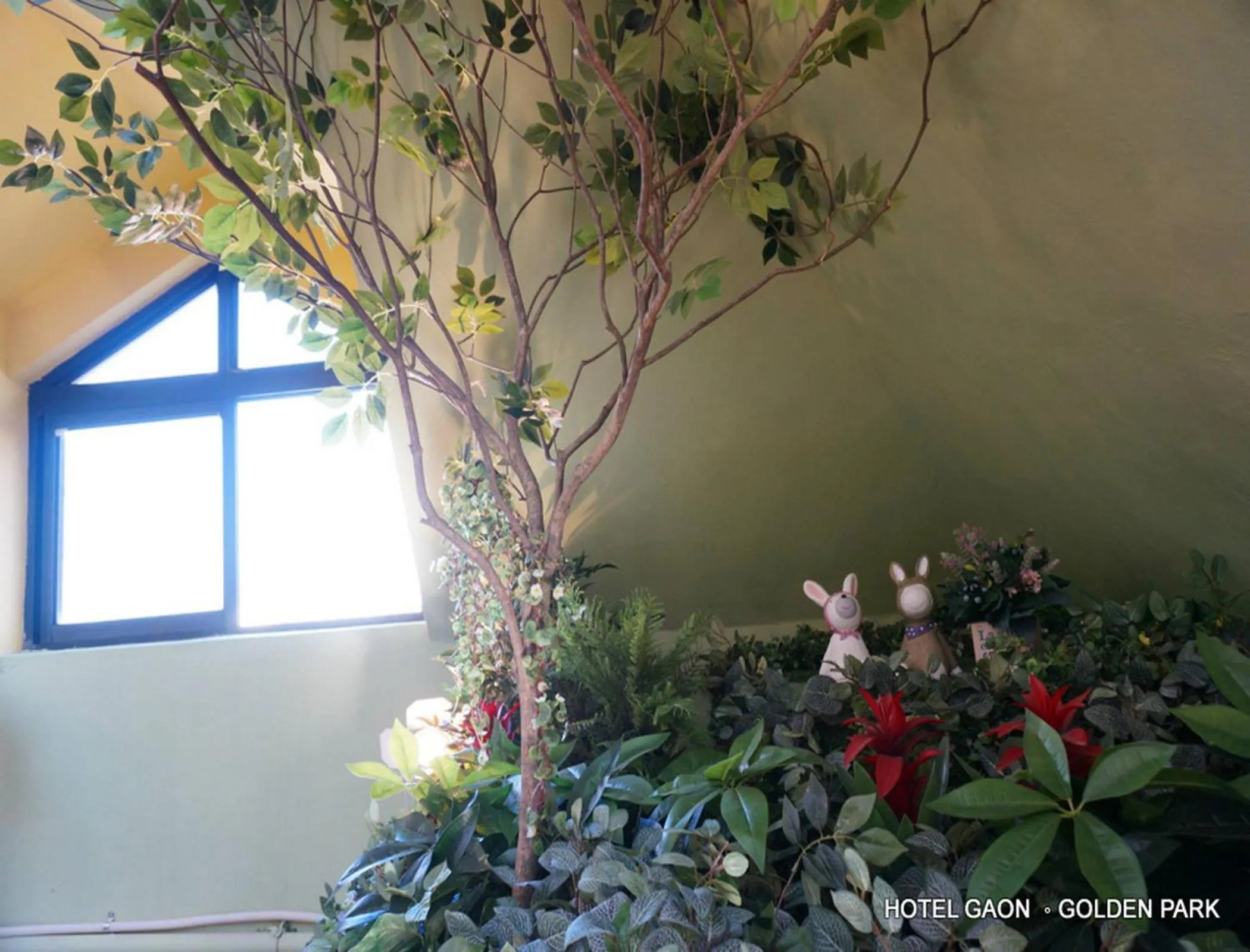 Decorative detail in Hotel Gaon Golden Park Dongdaemun