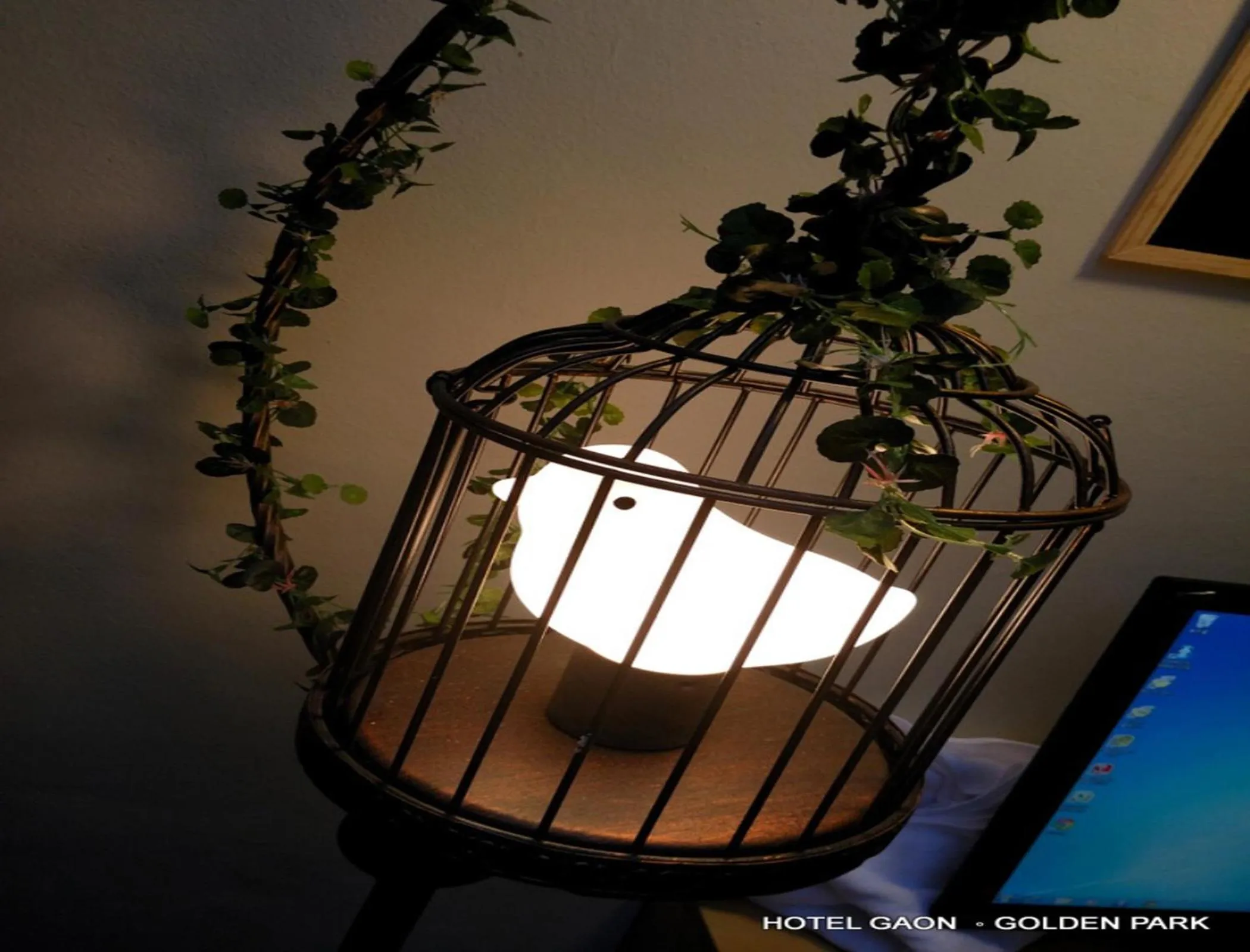 Decorative detail in Hotel Gaon Golden Park Dongdaemun