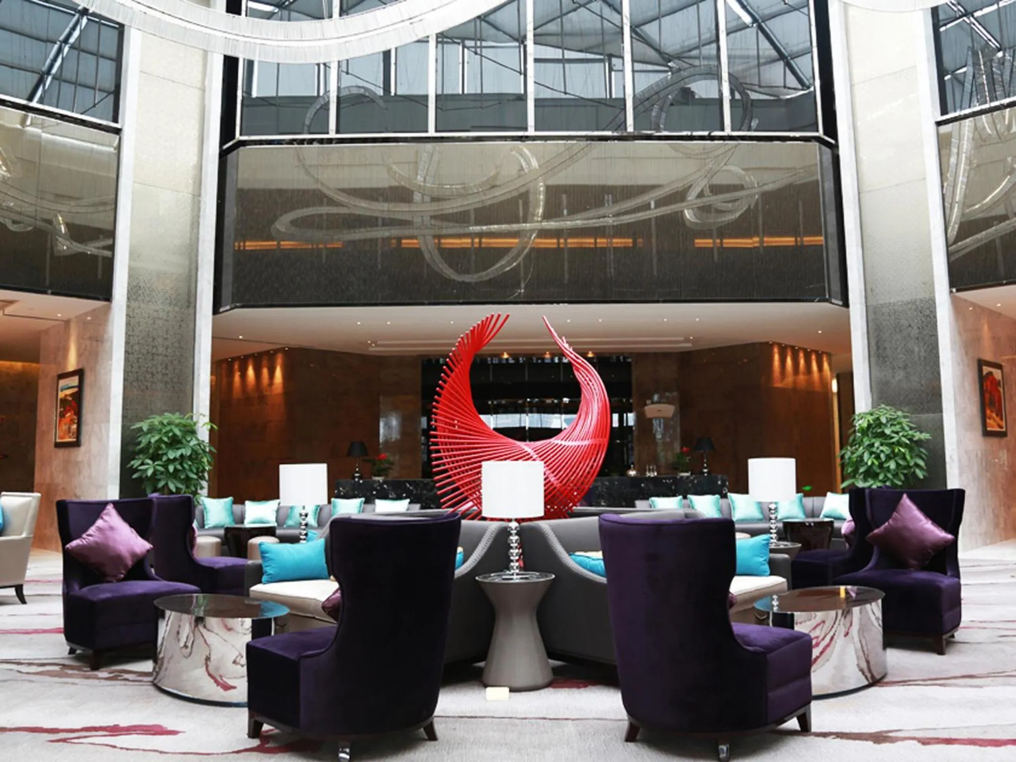 Lobby or reception in Ramada Plaza Liuzhou Liudong