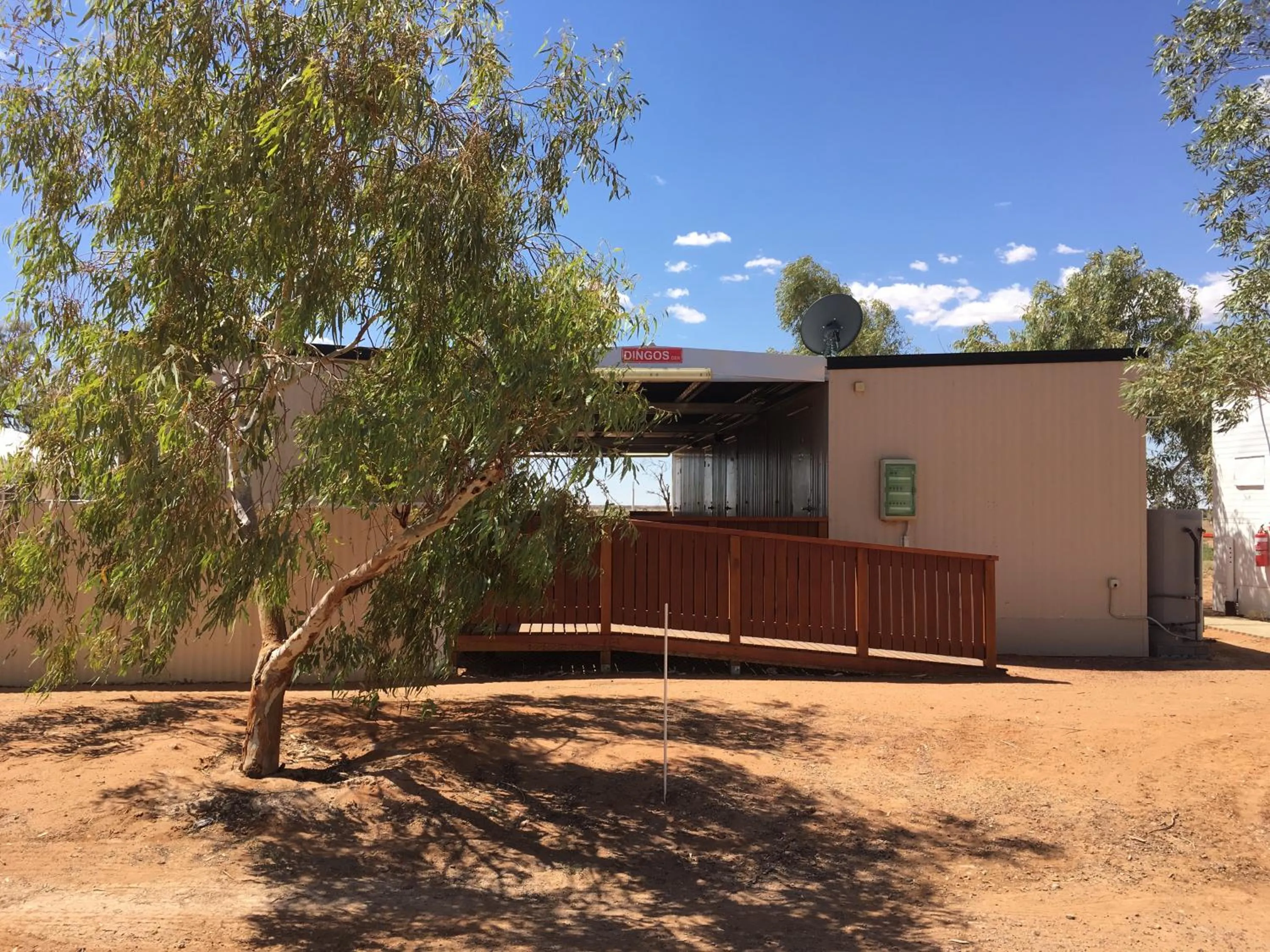 Area and facilities in William Creek Camp Ground & Units