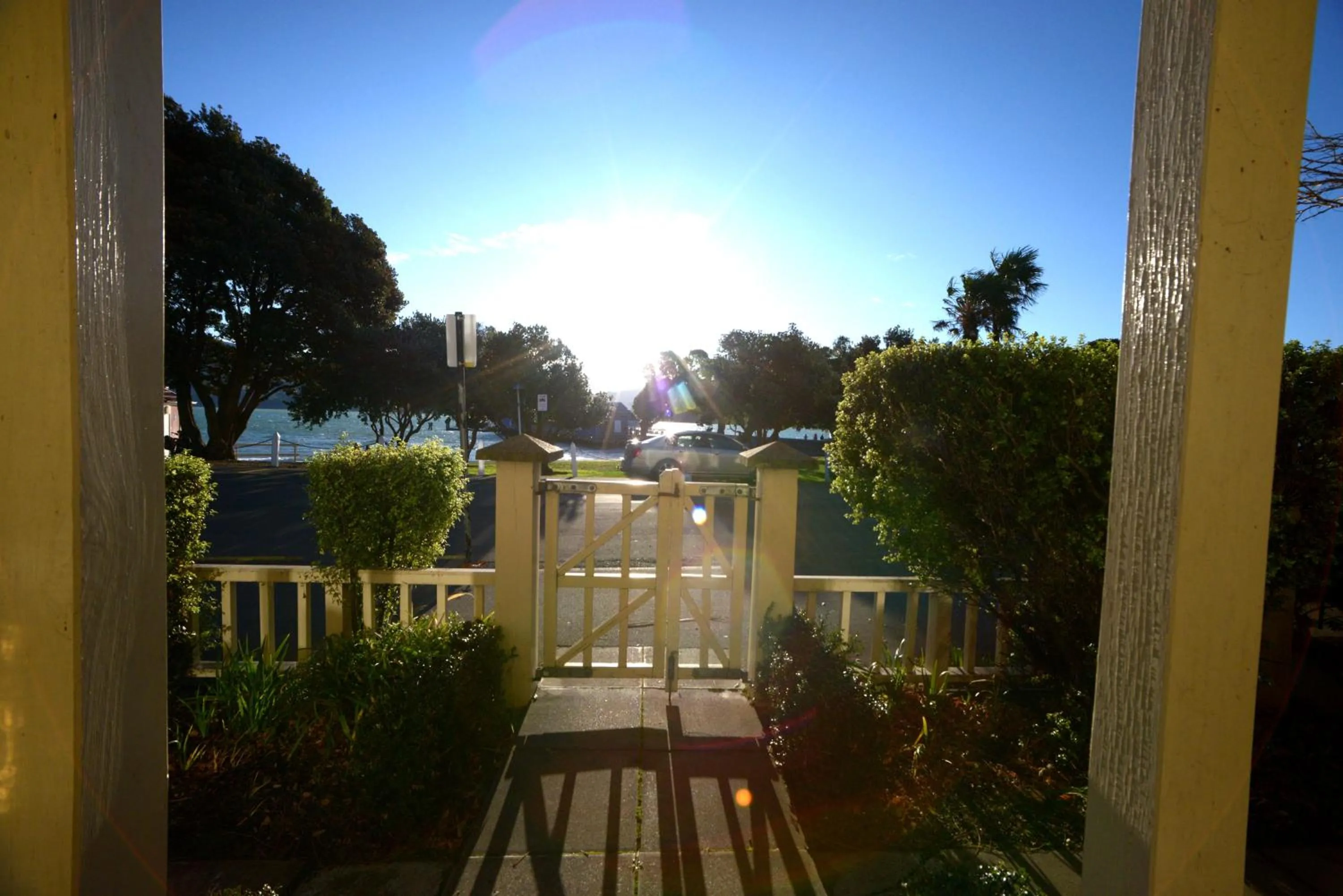 Garden in Akaroa Village Inn