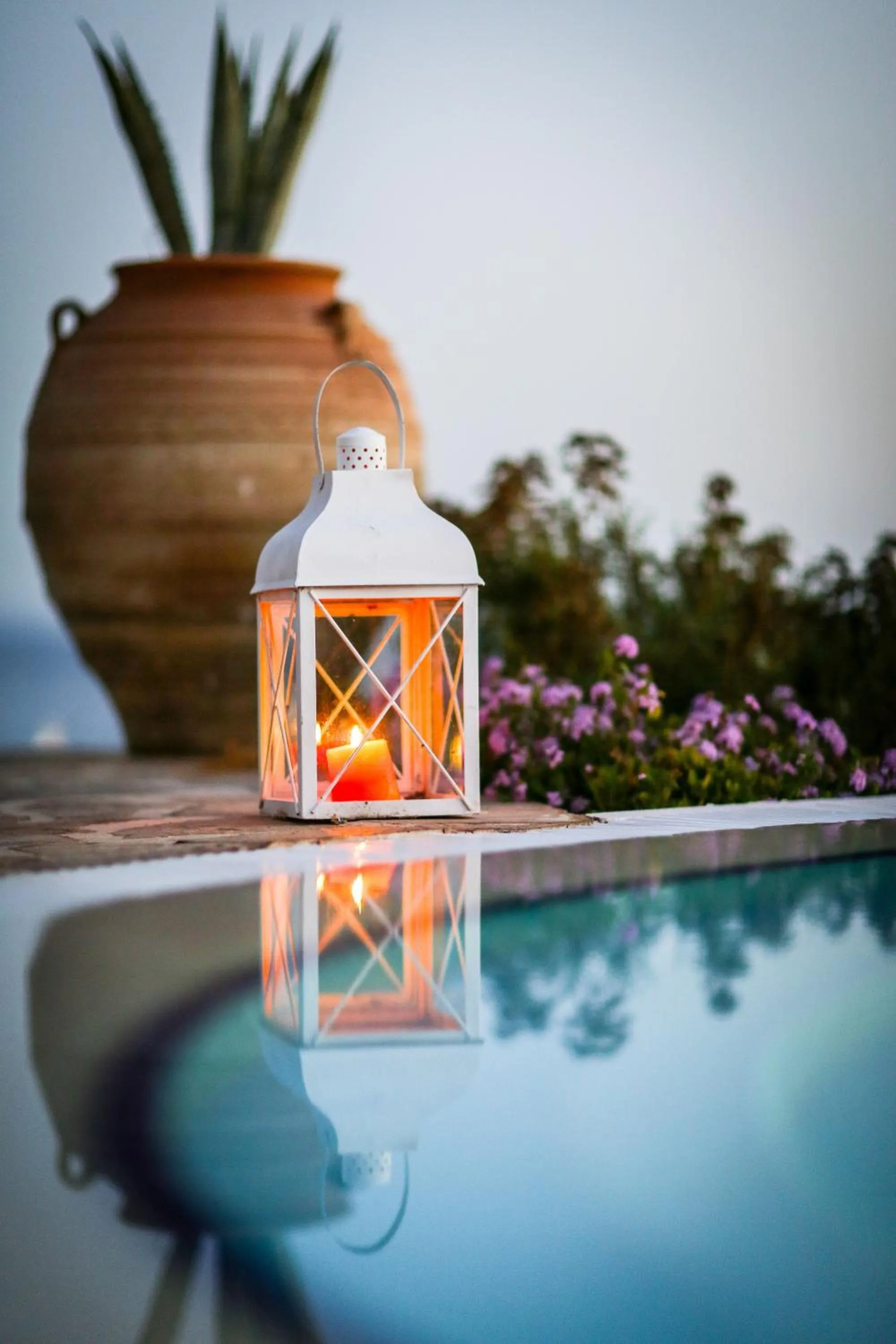 Swimming pool in Kavos Hotel Naxos