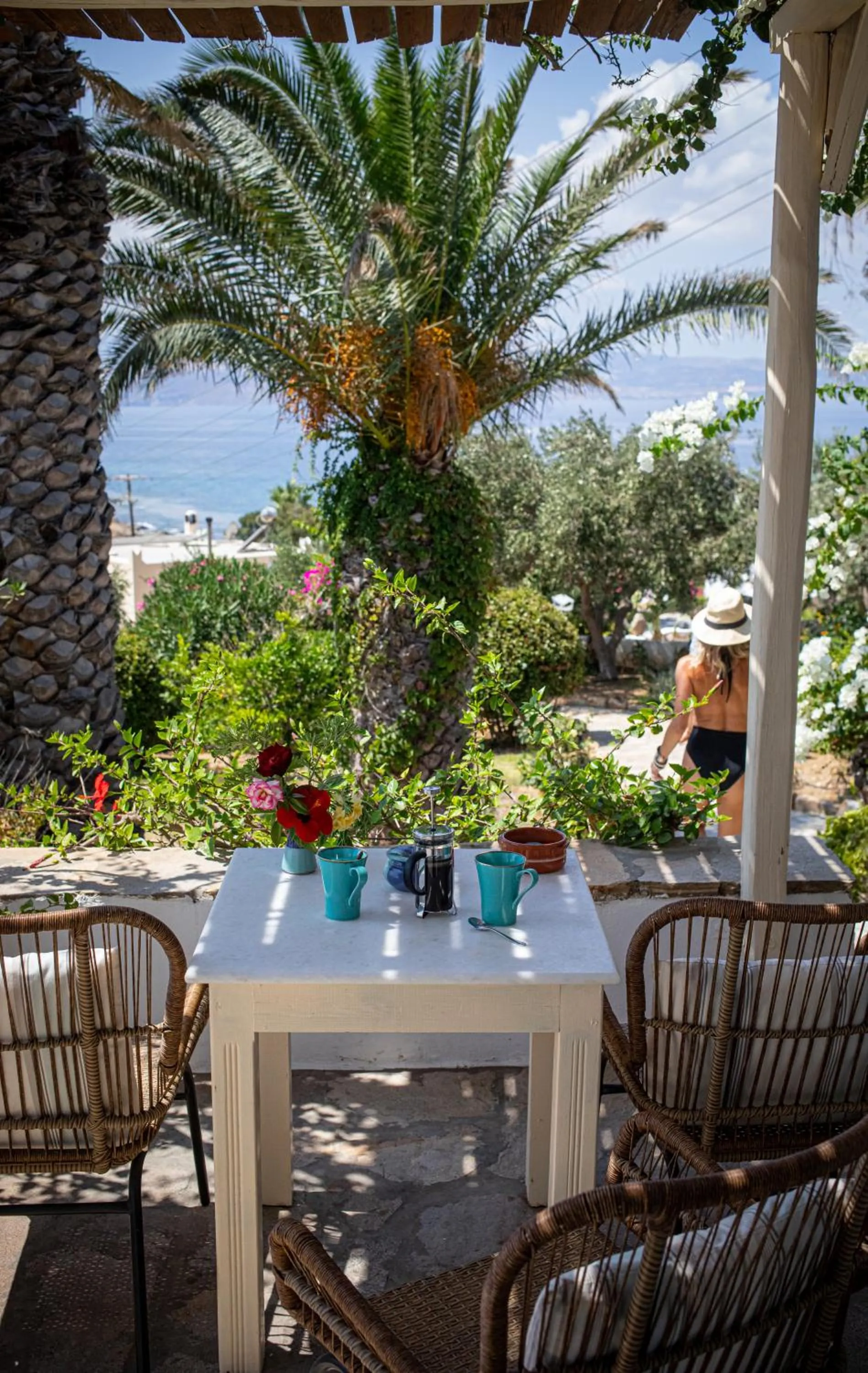 Balcony/Terrace in Kavos Hotel Naxos