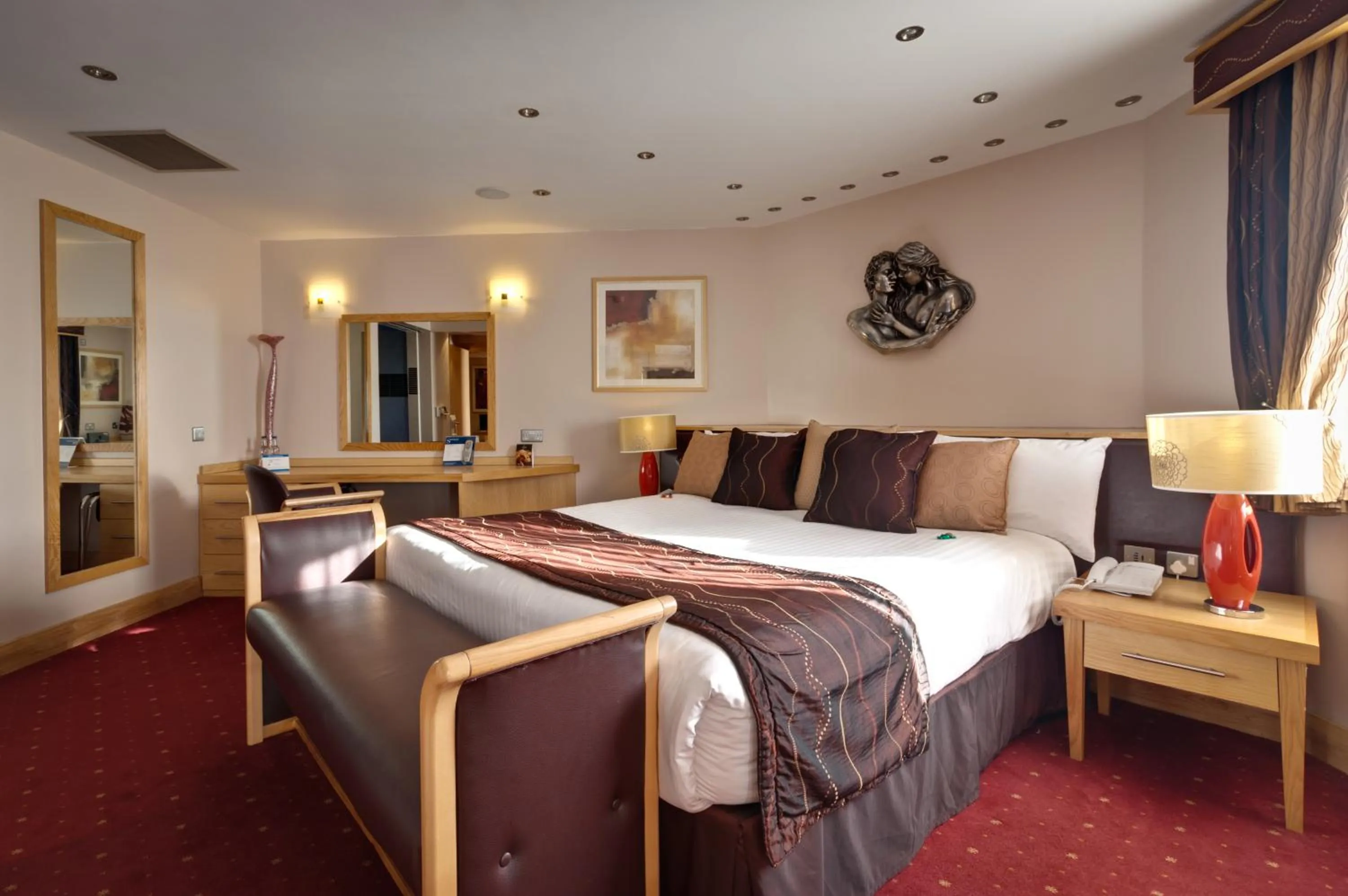 Bed in Best Western Premier Knowsley Suites Hotel & Spa
