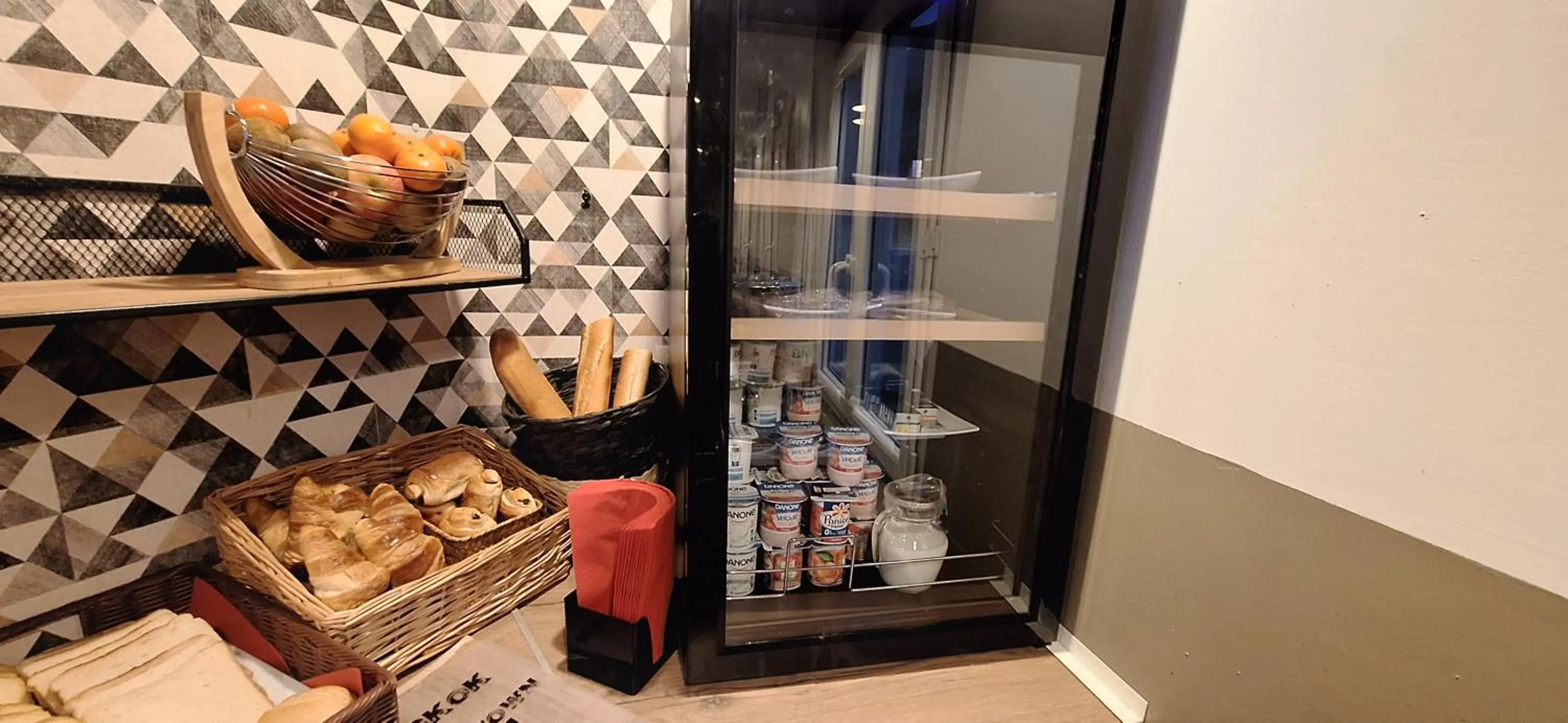 Breakfast in hôtel- restaurant le Saint Quentin