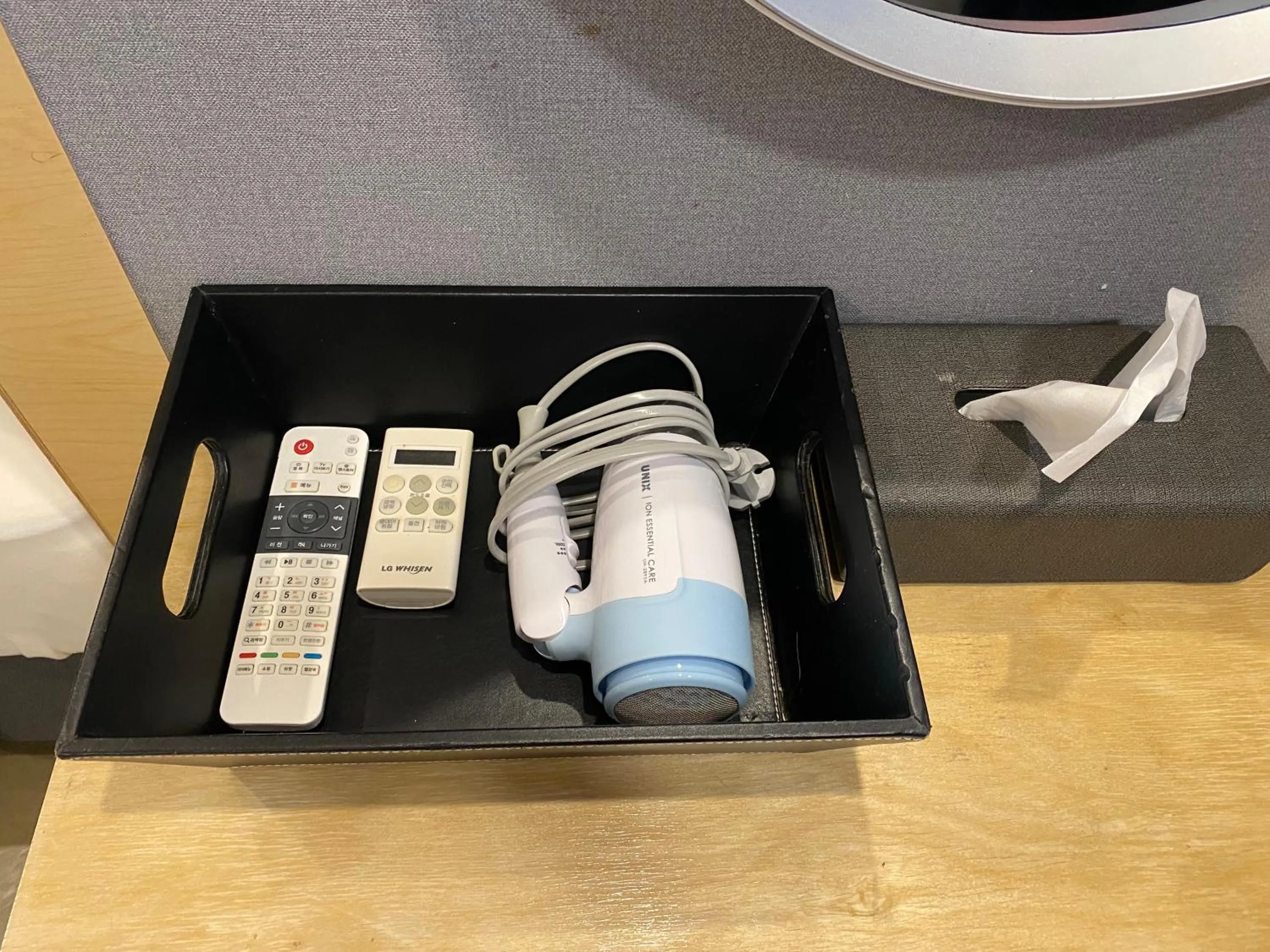 hair dryier in Hotel DADA Insadong