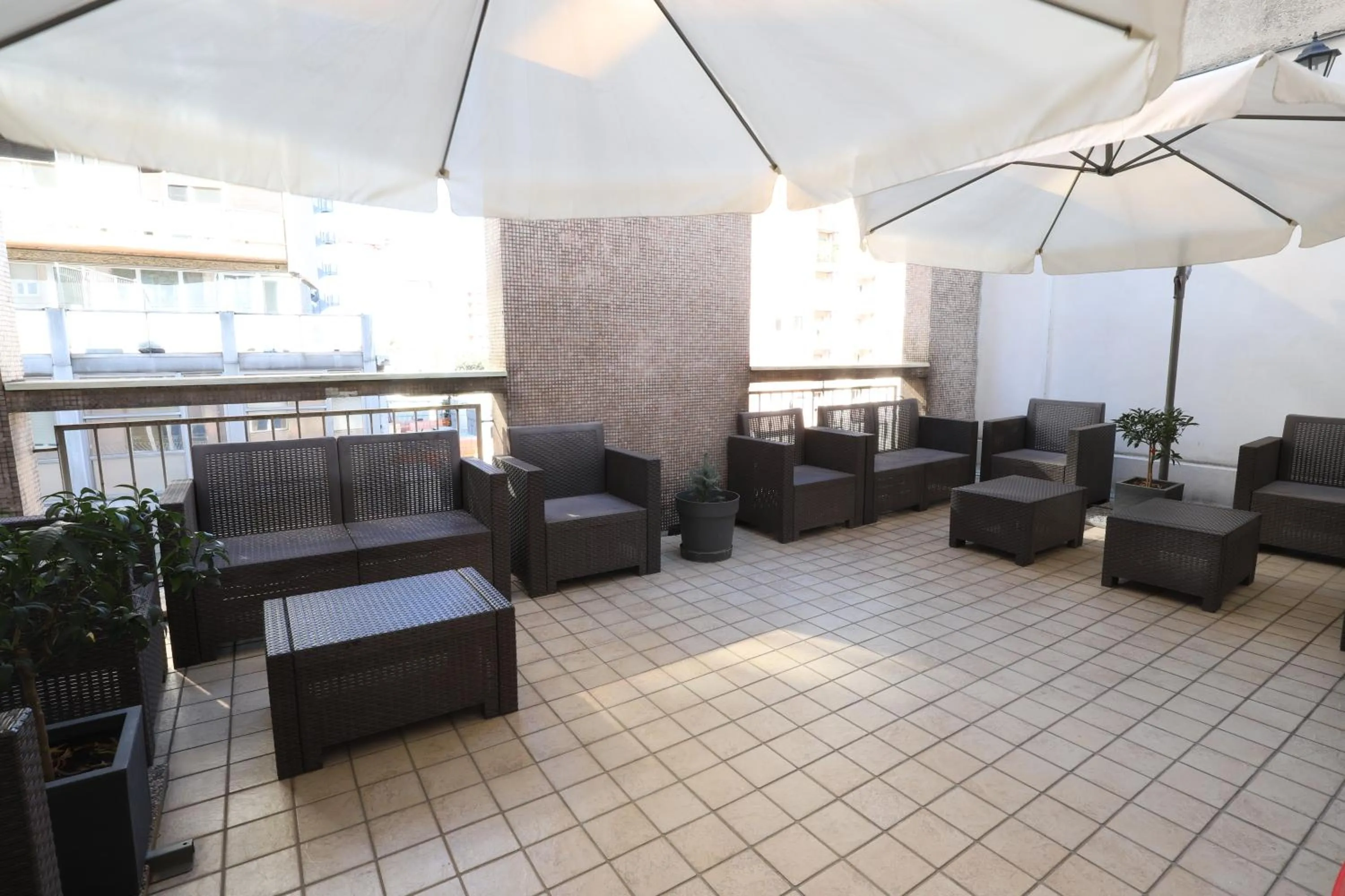 Balcony/Terrace in Guest House Pirelli Milano