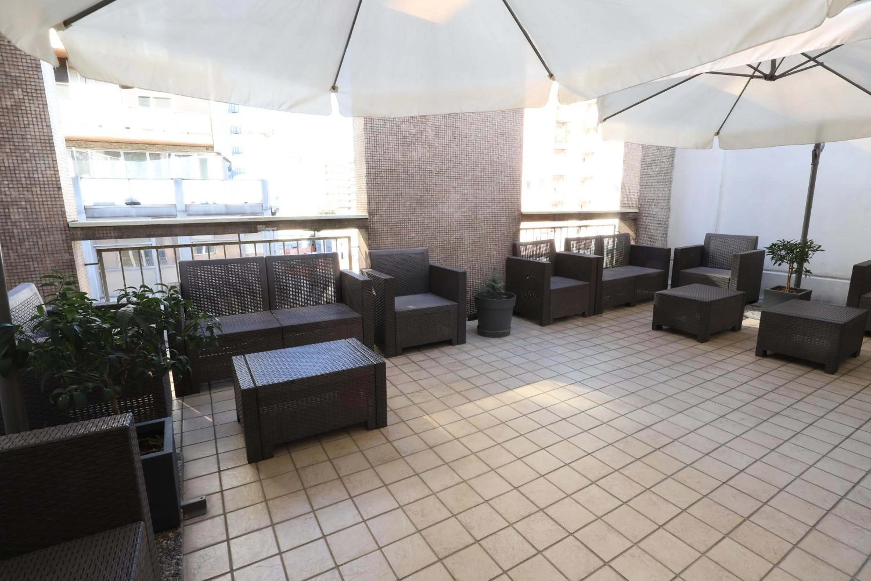 Balcony/Terrace in Guest House Pirelli Milano