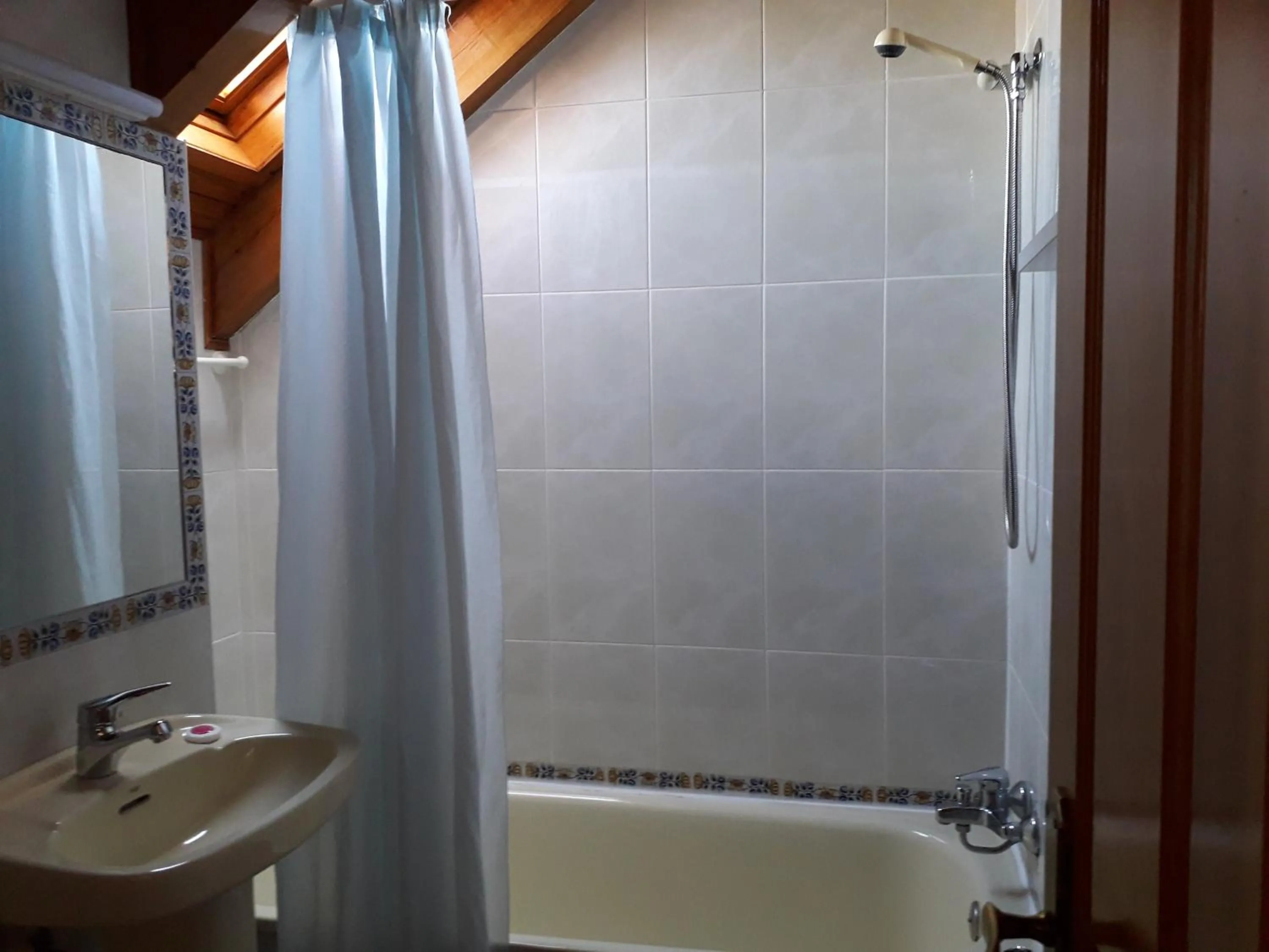 Bathroom in Hostería La Casona