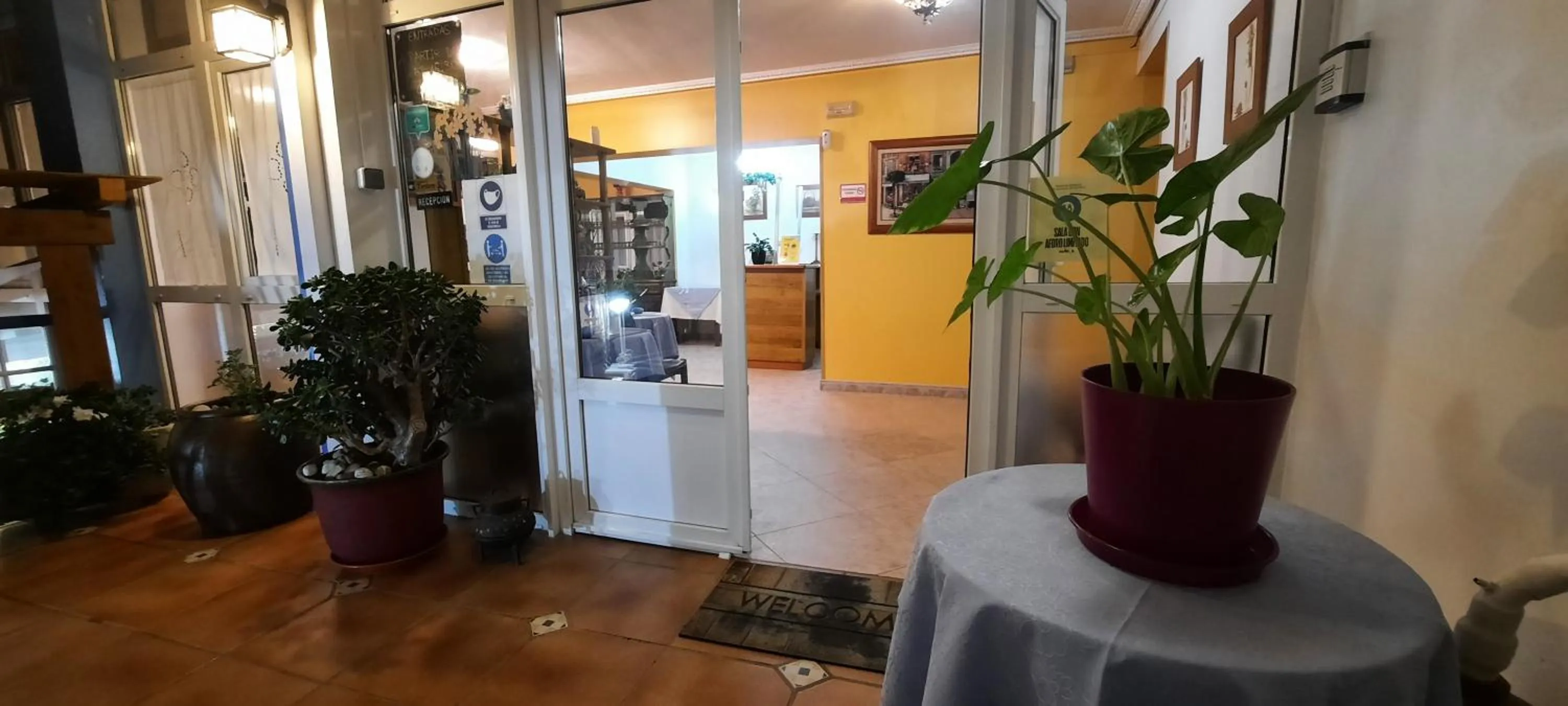 Lobby or reception in Hostería La Casona