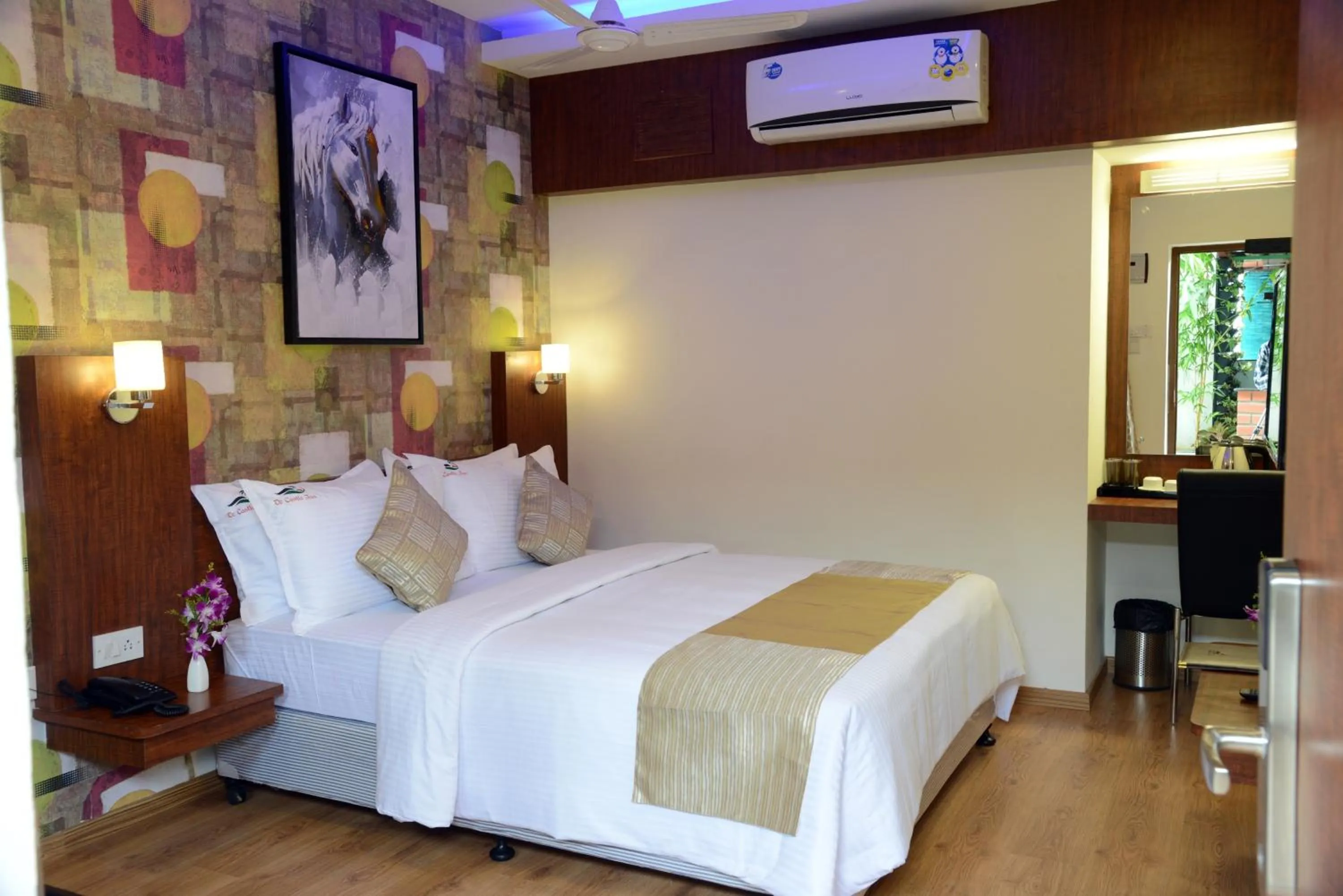 Bed in De Castle Inn