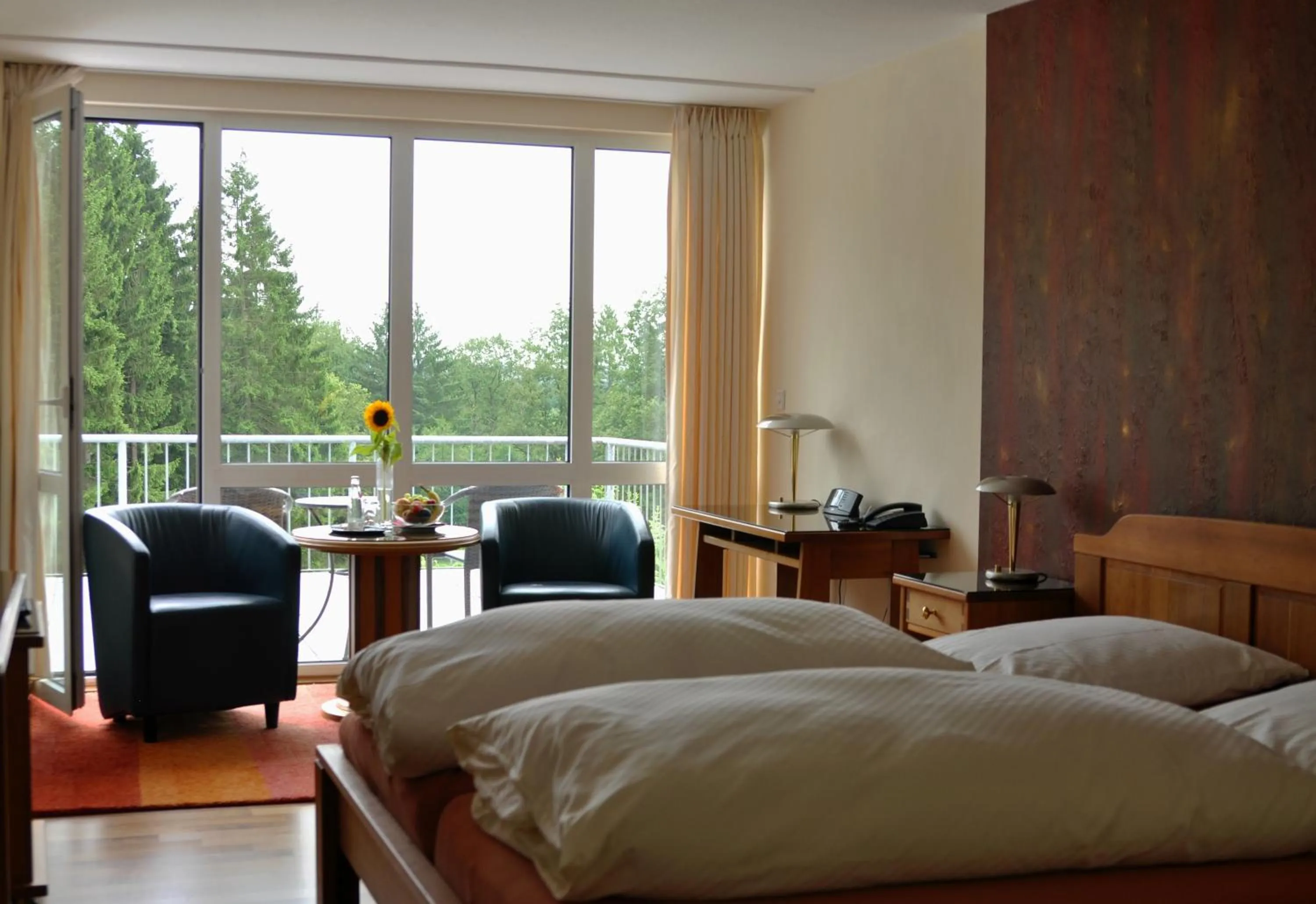 Bedroom, Bed in Hotel Landhaus Berghof