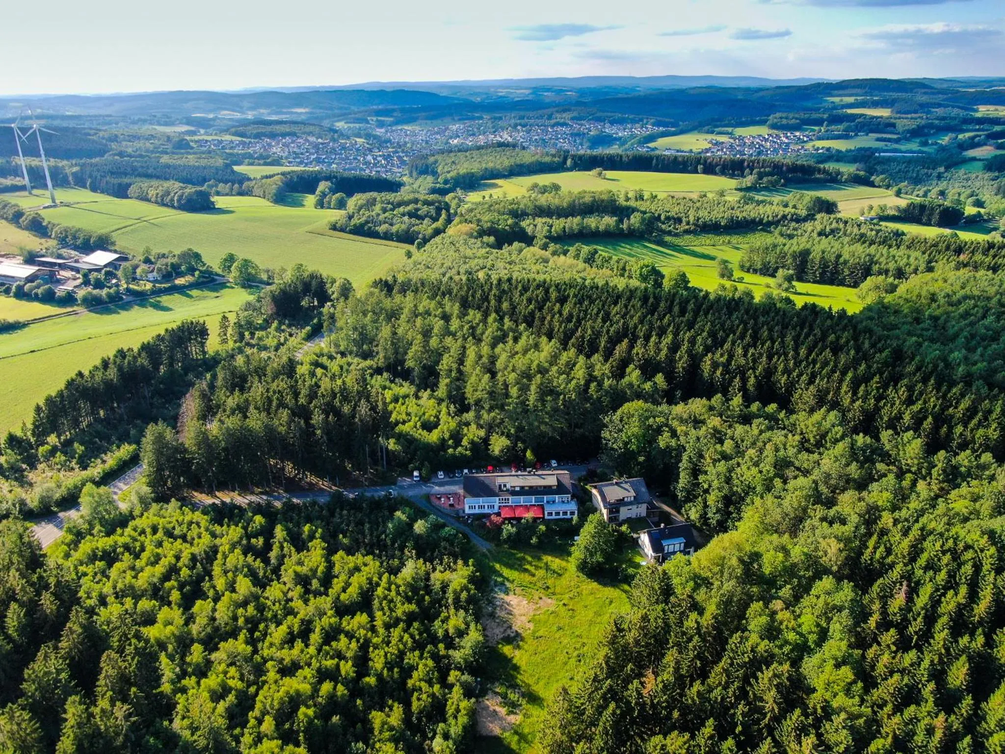 Natural landscape in Hotel Landhaus Berghof