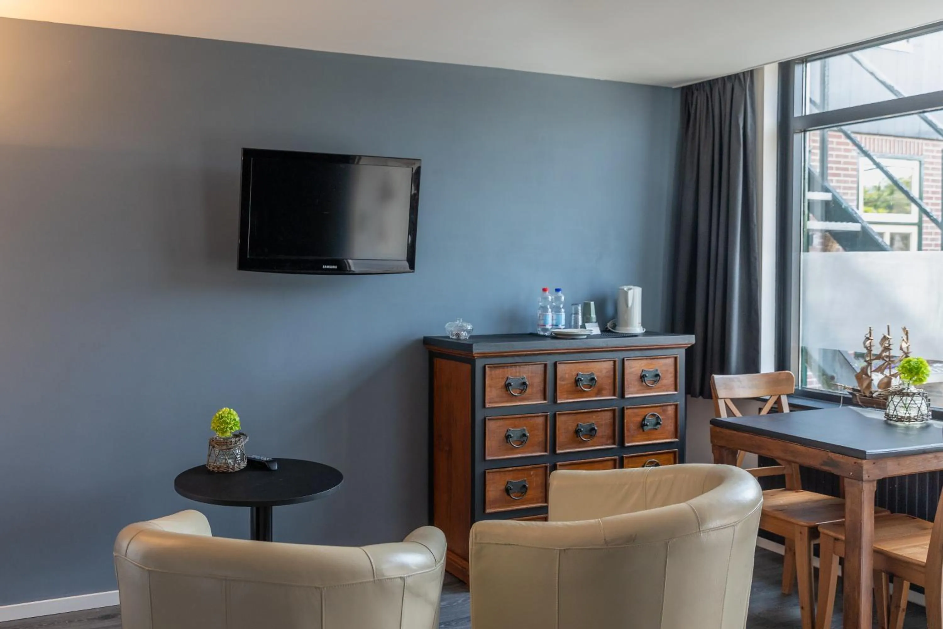 TV and multimedia in Hotel-Restaurant Loodsmans Welvaren