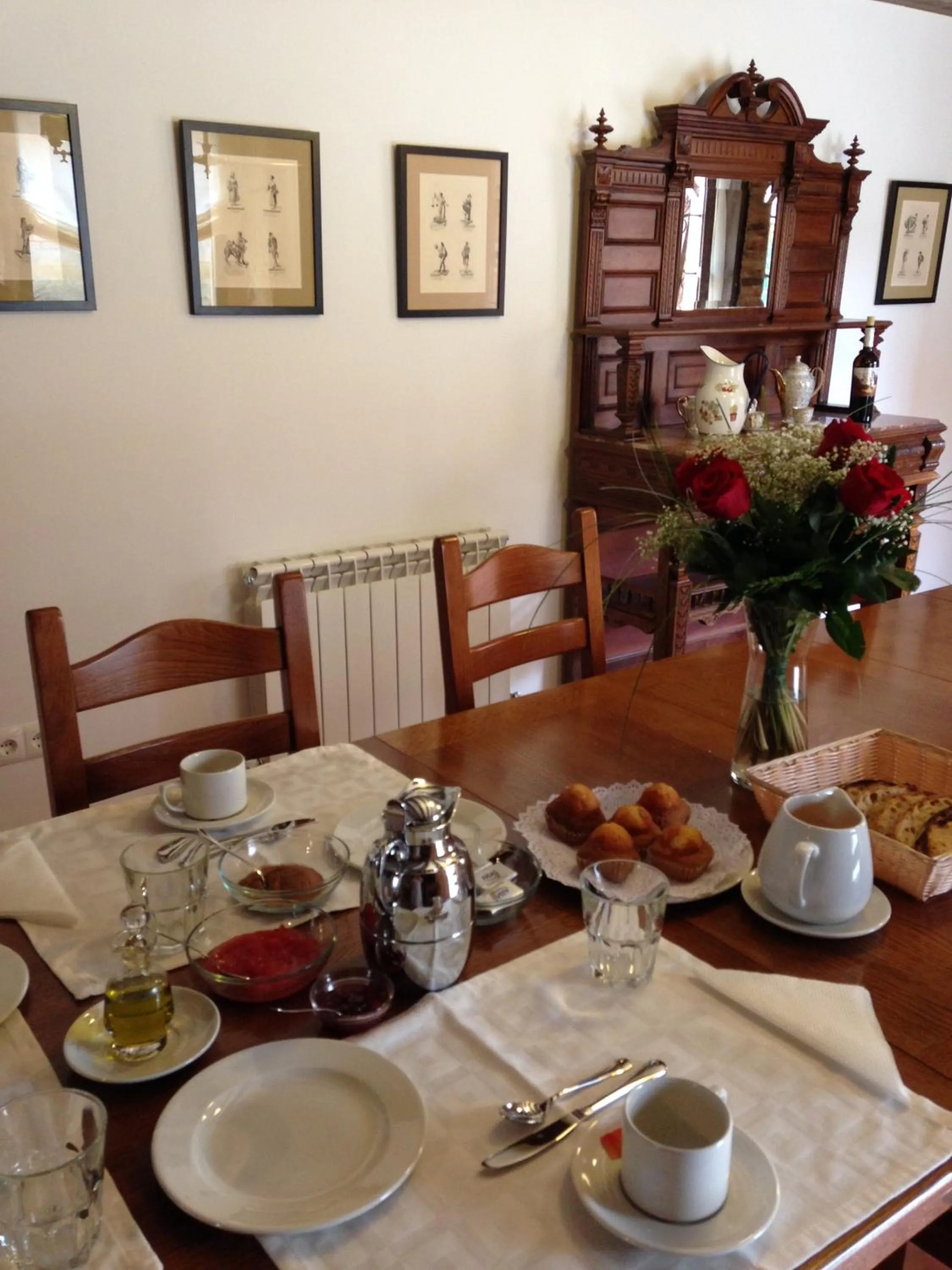 Breakfast in Posada Real del Buen Camino, alojamiento rural