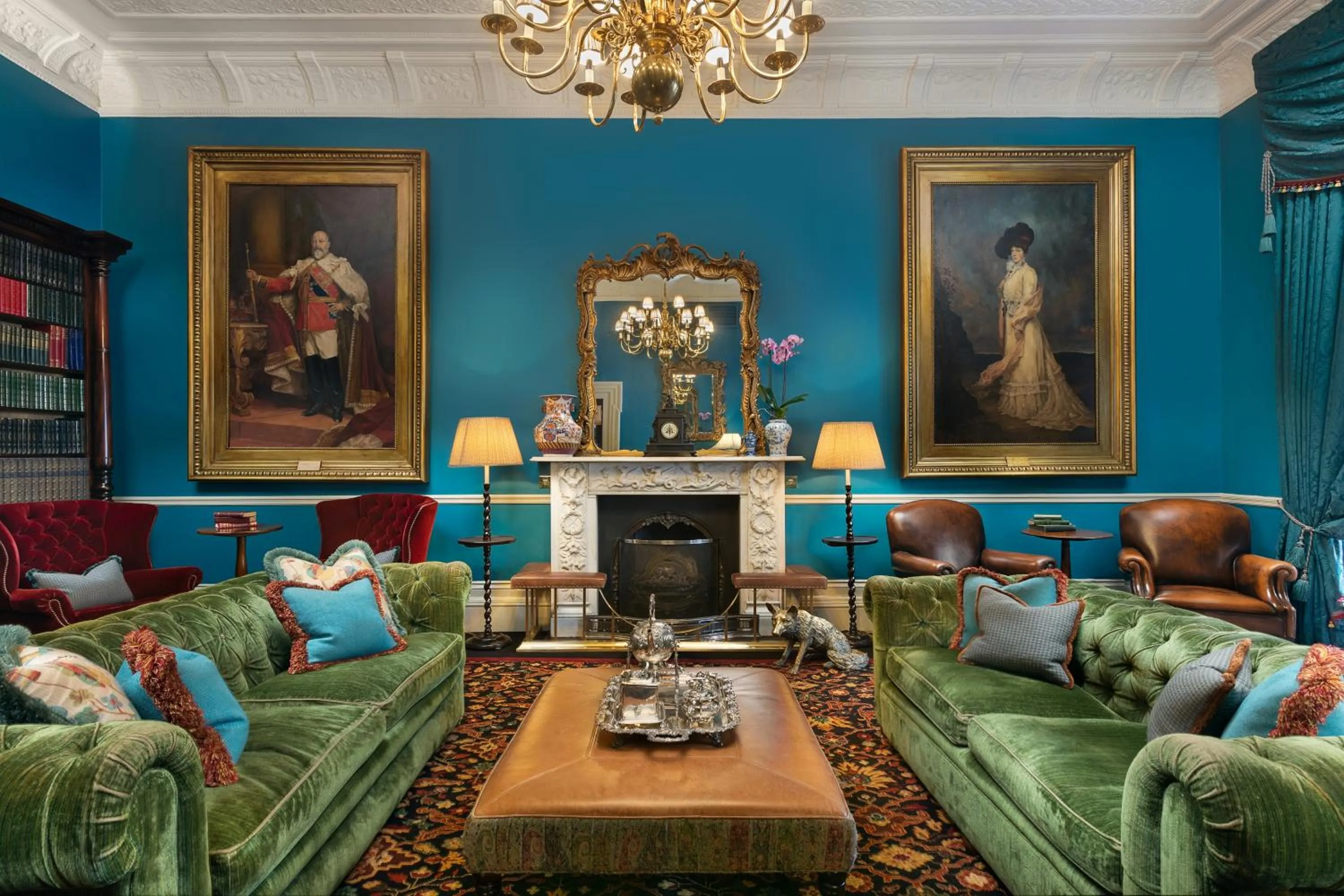 Library in The Gore London - Starhotels Collezione