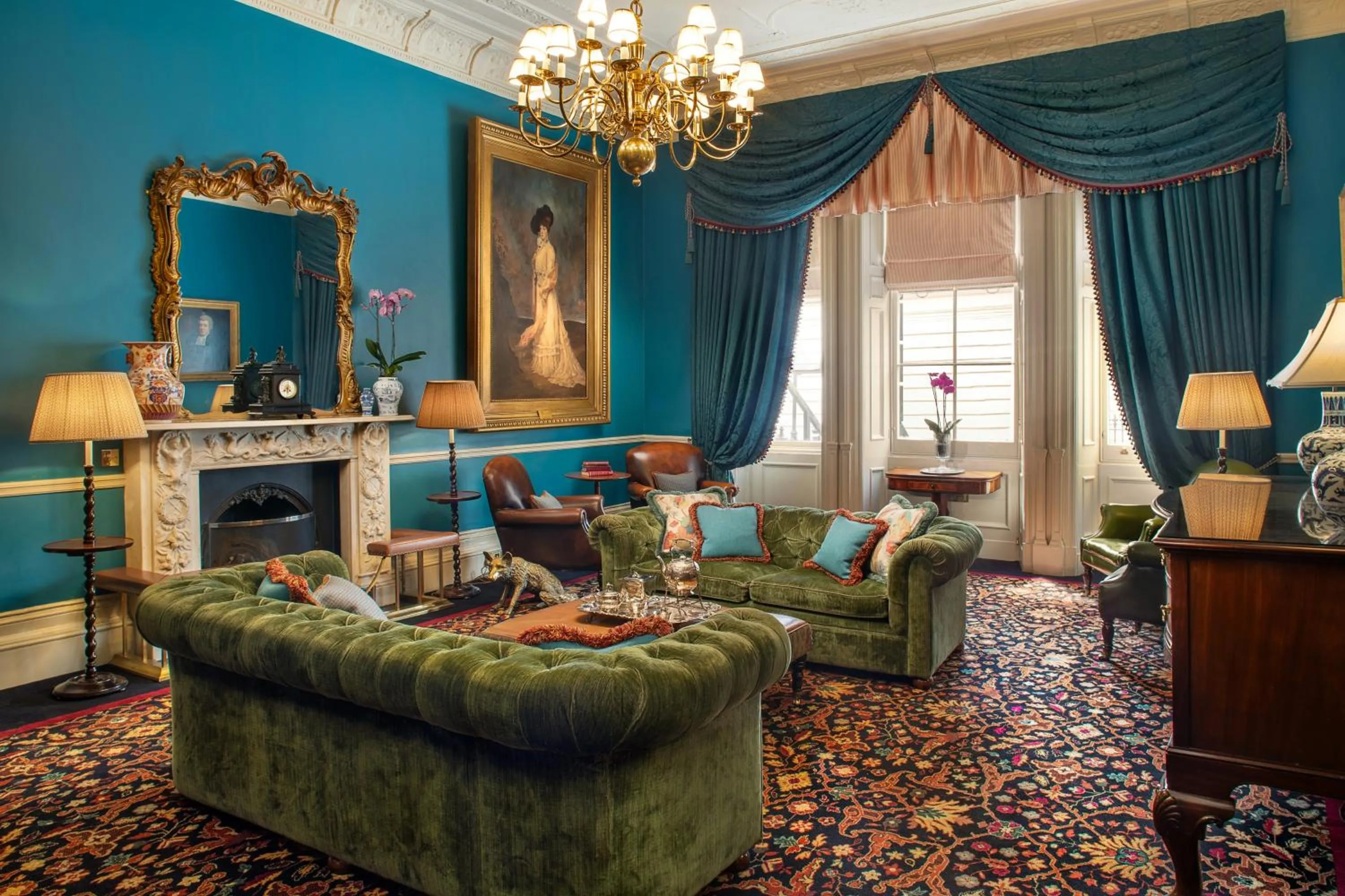 Library in The Gore London - Starhotels Collezione