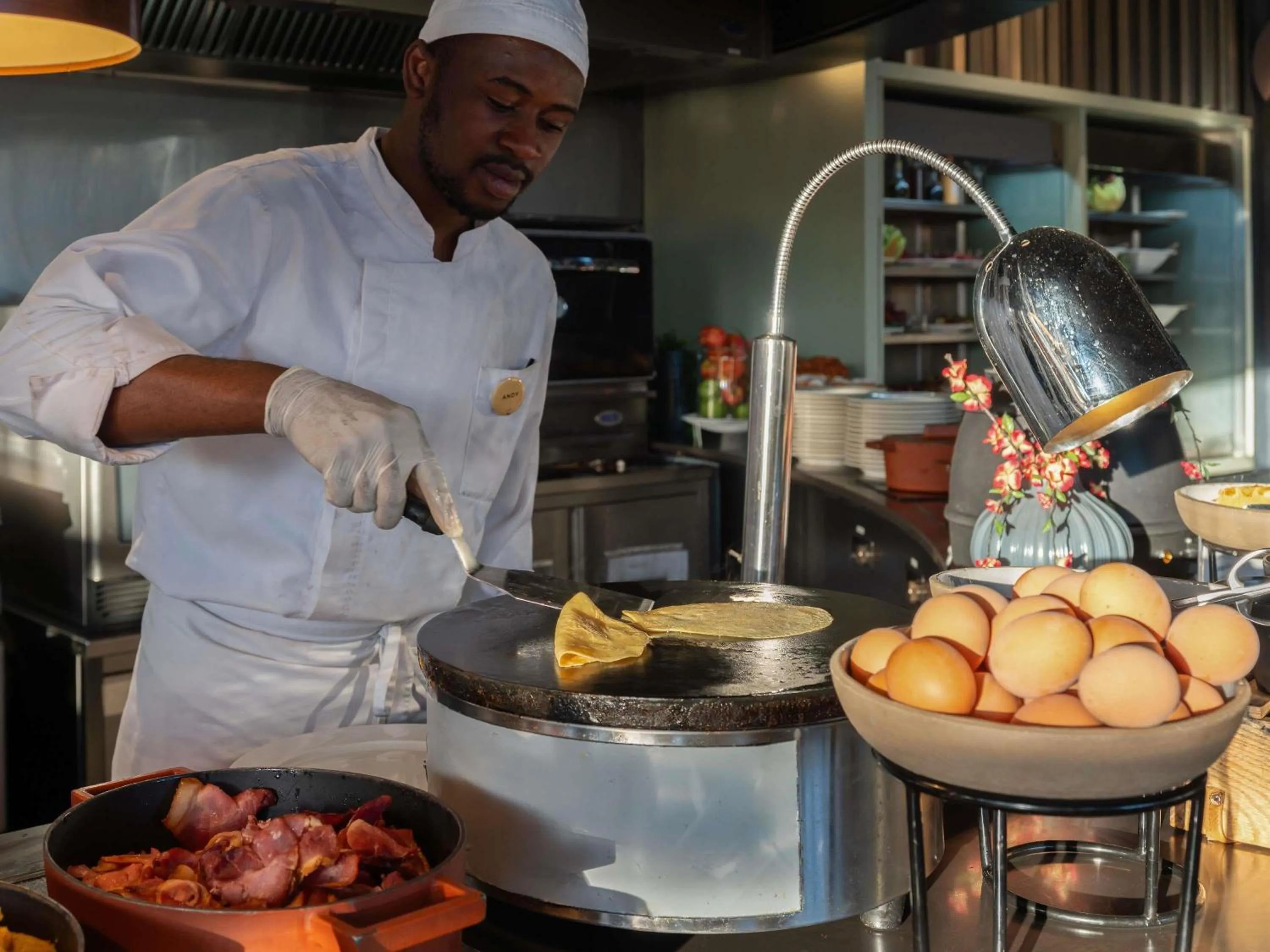 Breakfast in Novotel Lubumbashi