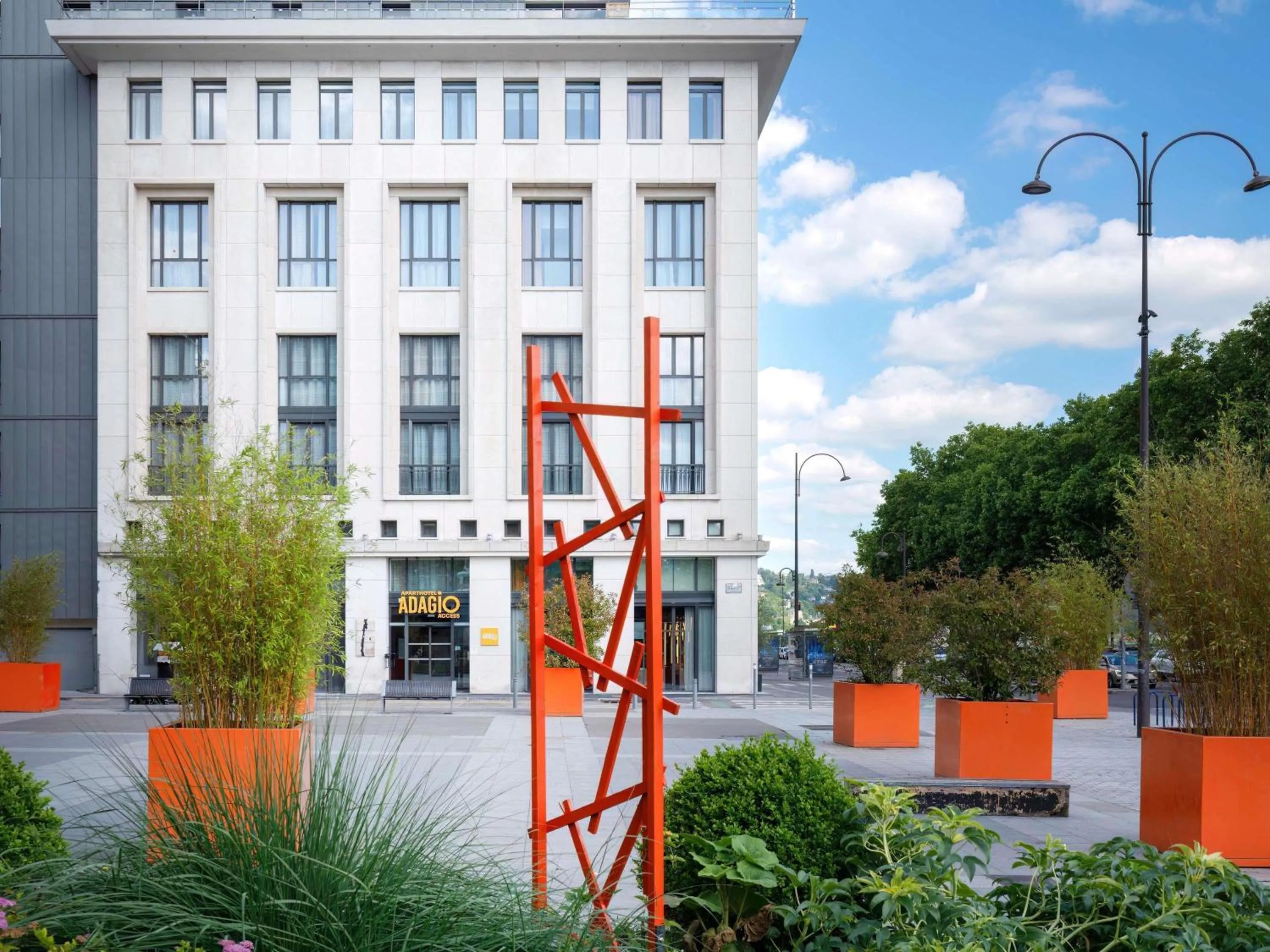 Property building in Aparthotel Adagio Access Rouen Centre Cathédrale