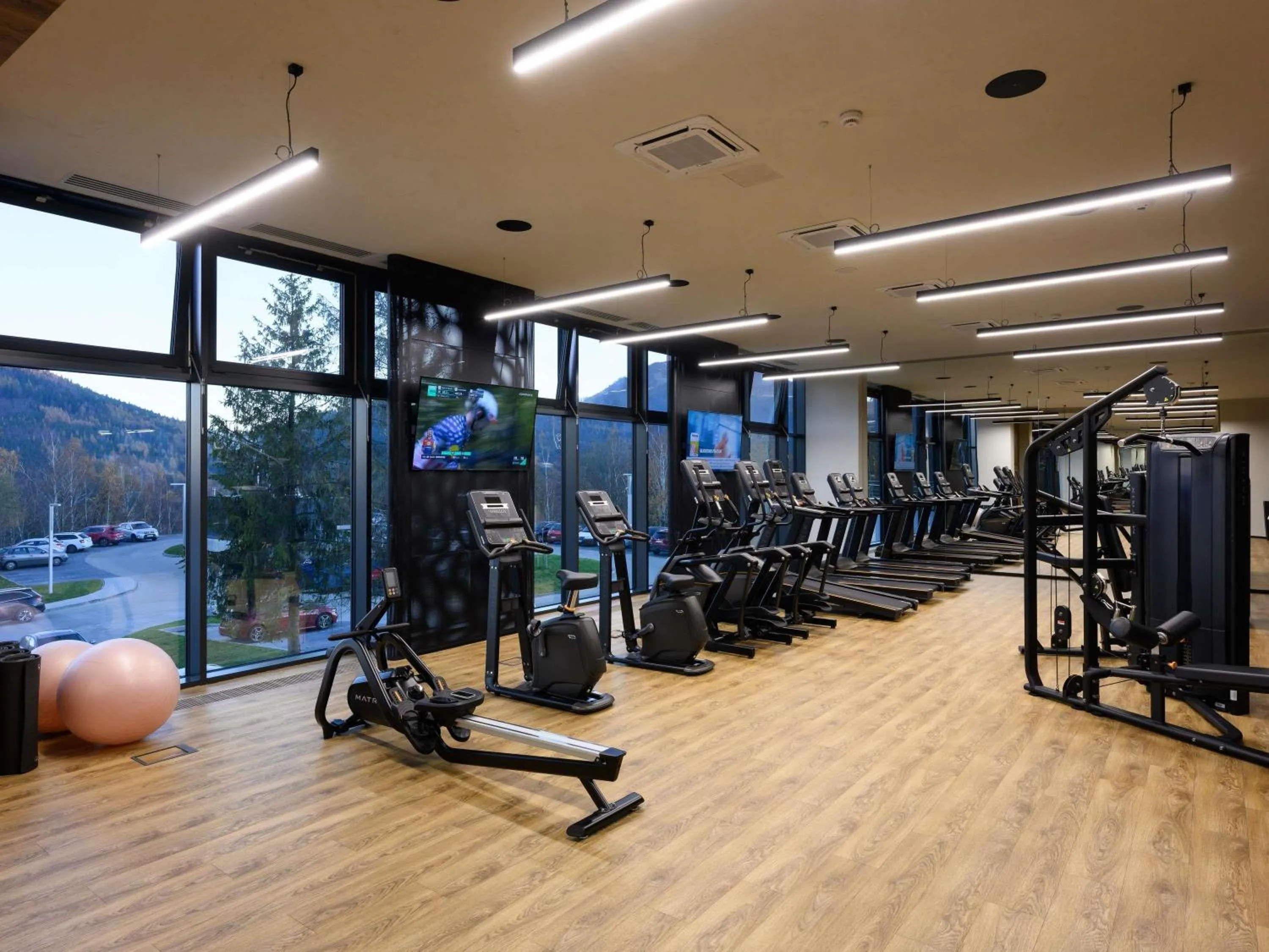 Fitness centre/facilities in Mercure Szczyrk Resort