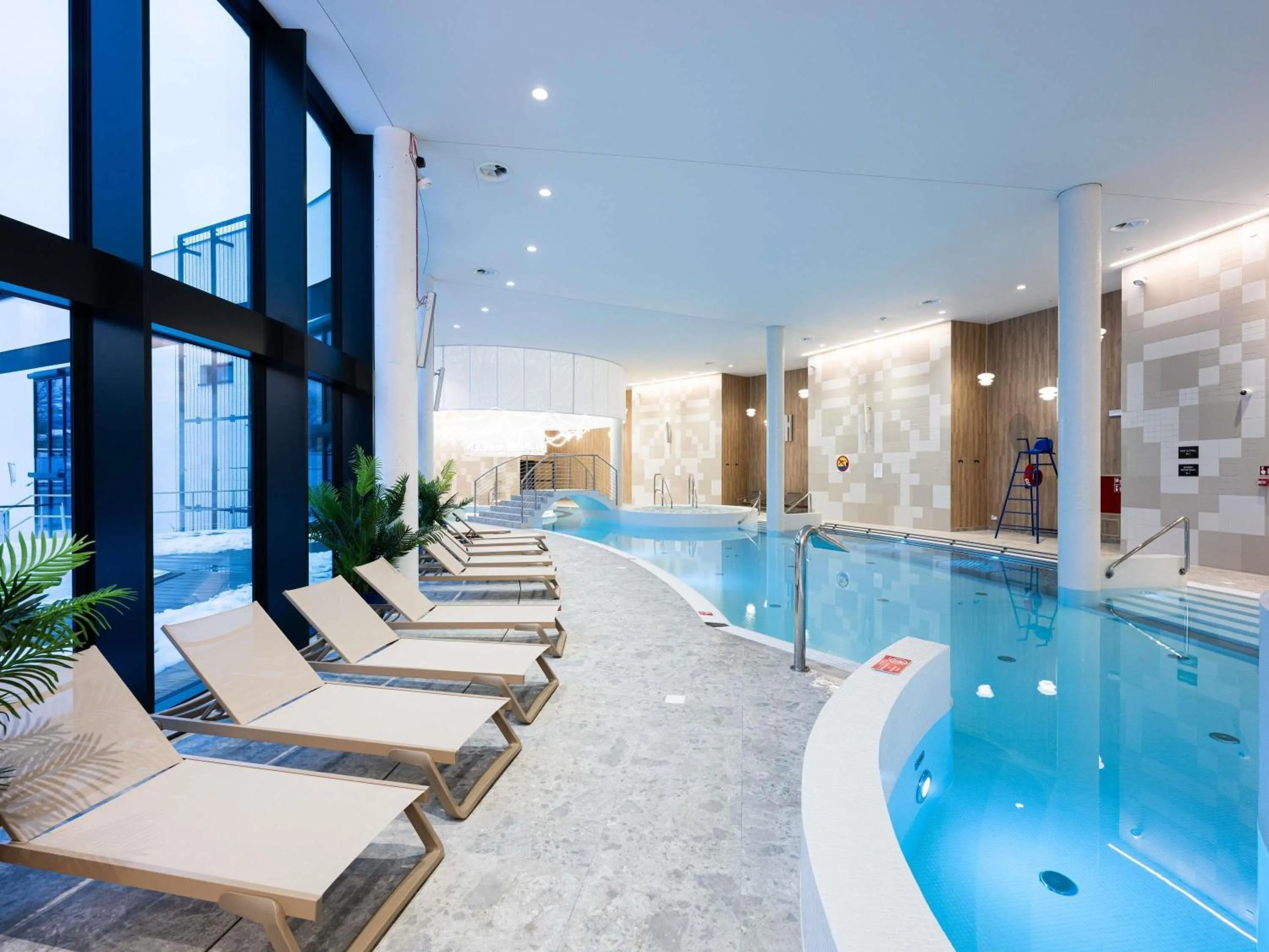 Pool view in Mercure Szczyrk Resort