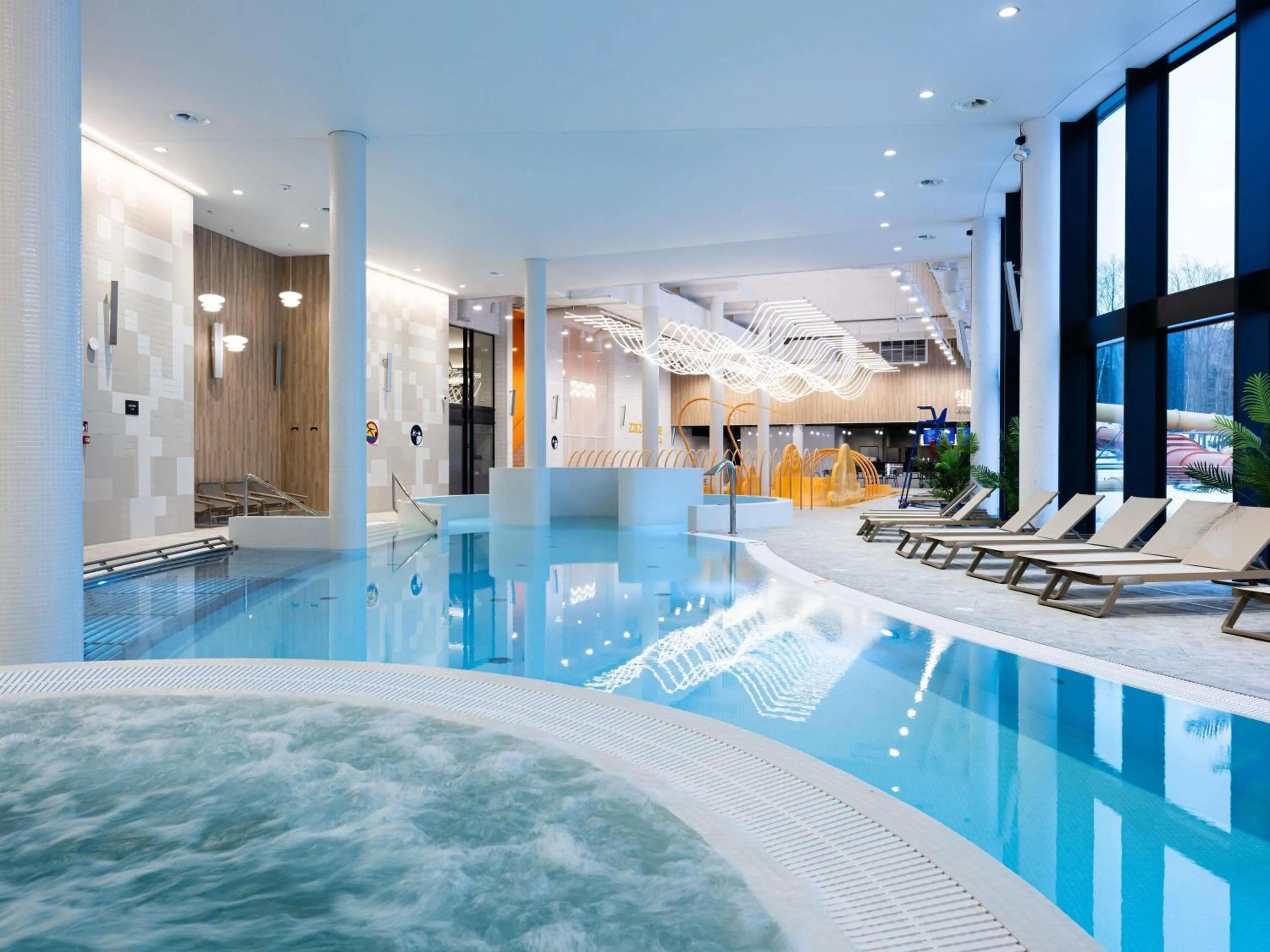 Pool view in Mercure Szczyrk Resort