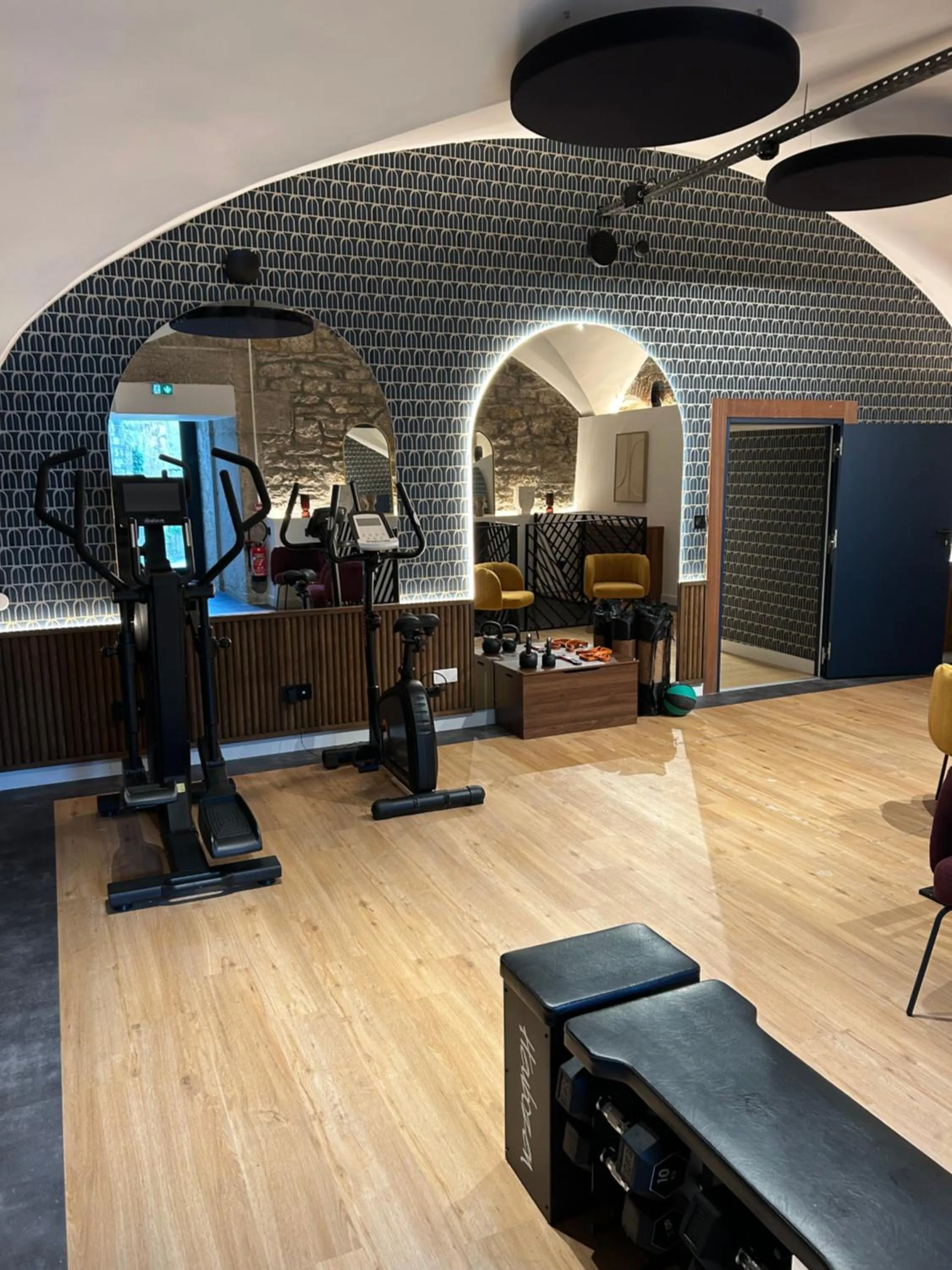 Fitness centre/facilities in Hôtel Fort St Laurent Lyon - Handwritten Collection