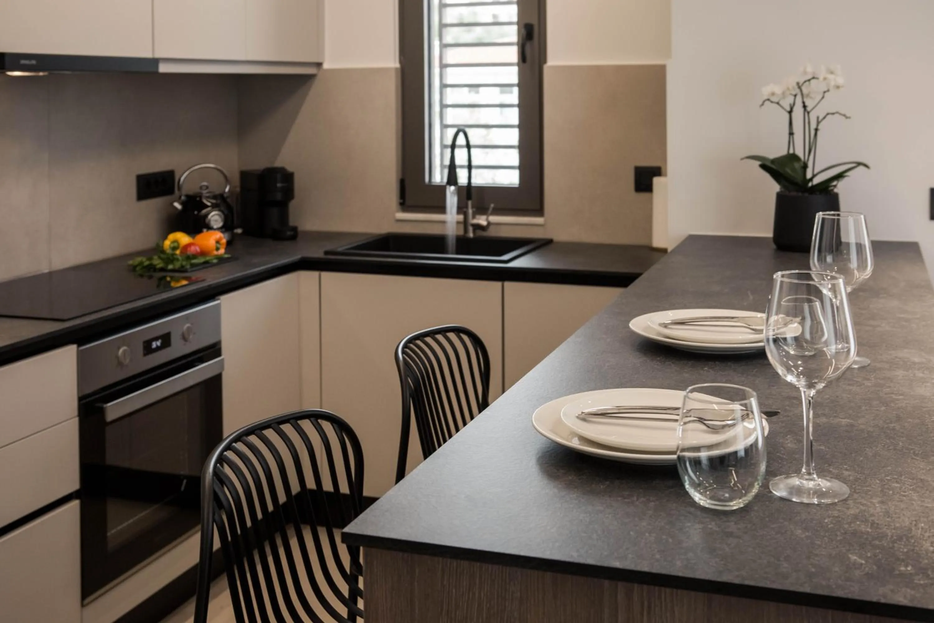 Coffee/tea facilities in Chania Elegance Suites